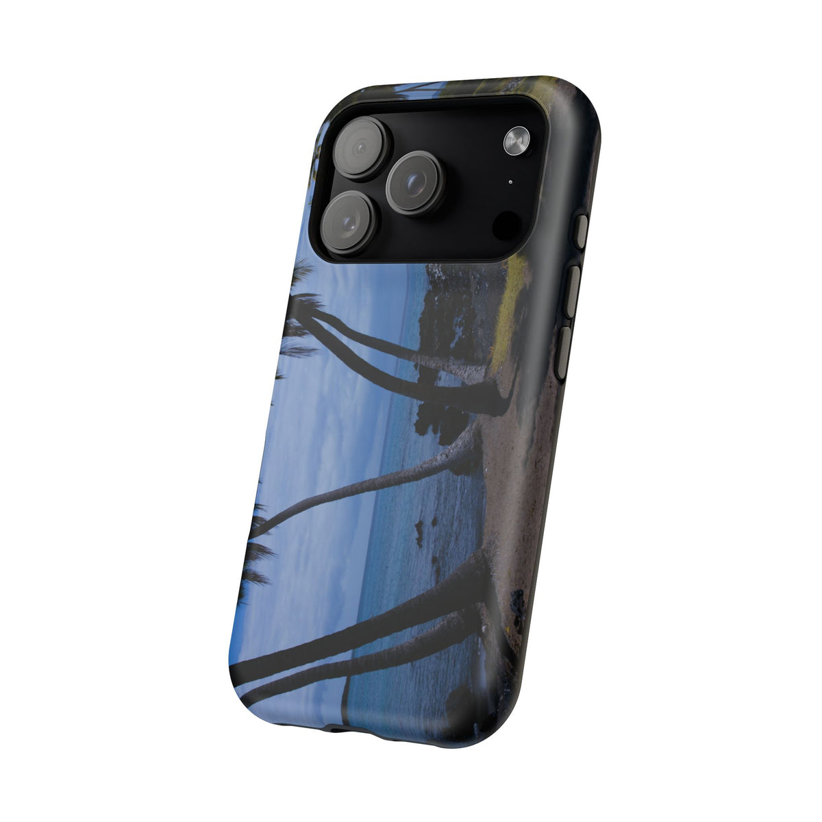iPhone MagSafe Case | Big Island Surf, Sand and Palms | Hawaii | My Blu Horizon