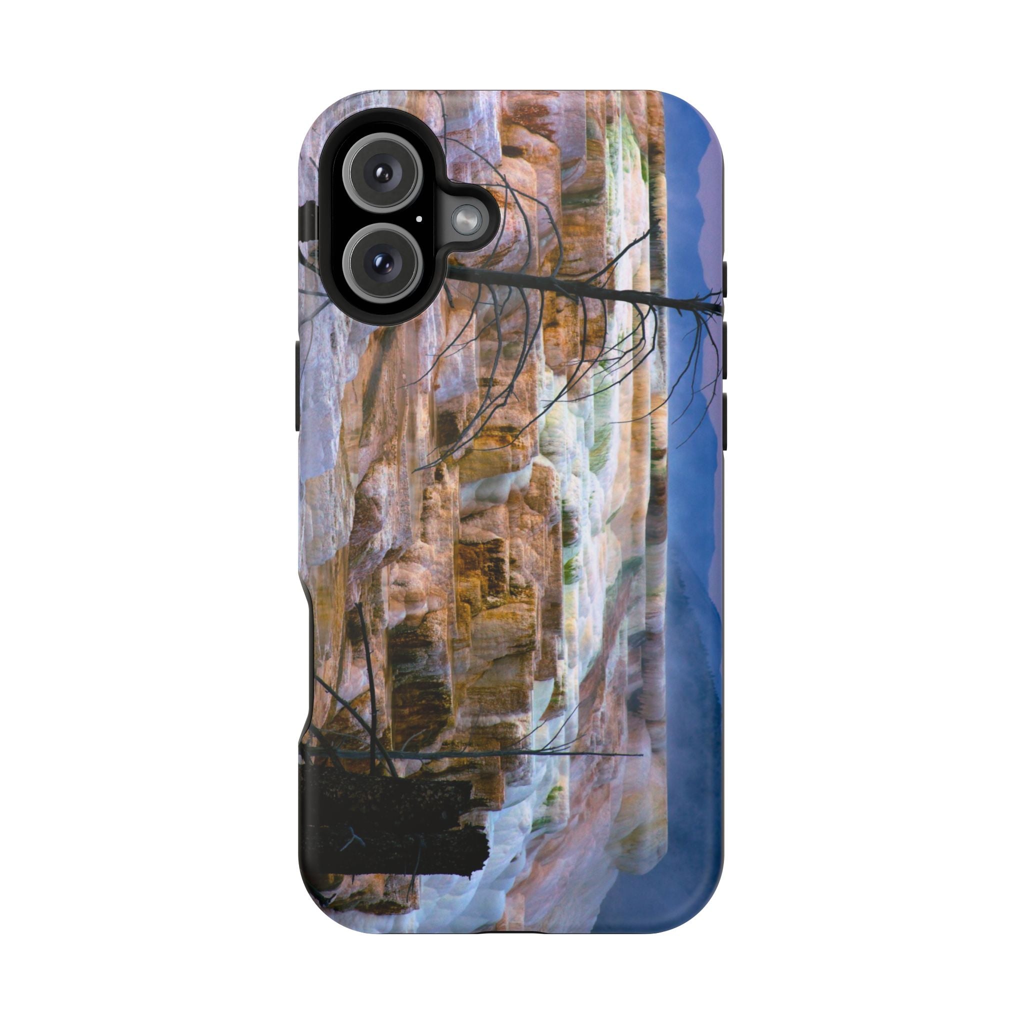 Iphone MagSafe Case - Mammoth Hot Springs, Yellowstone - My Blu Horizon