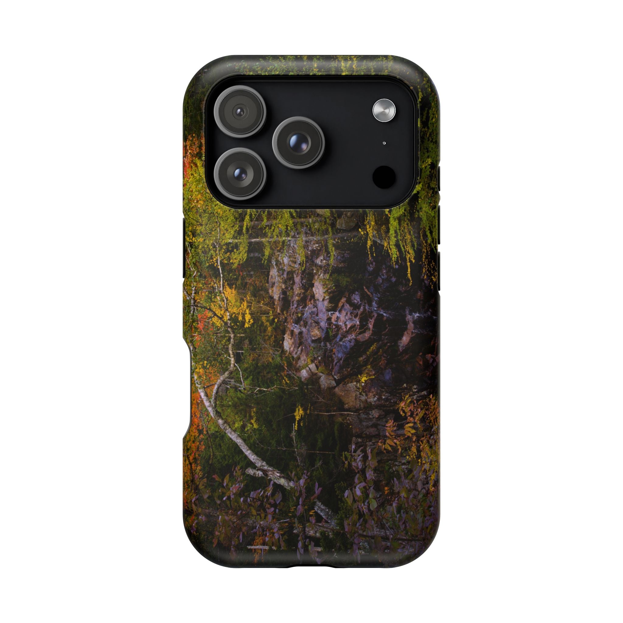 iPhone MagSafe Case | Hadlock Falls | Acadia National Park | My Blu Horizon
