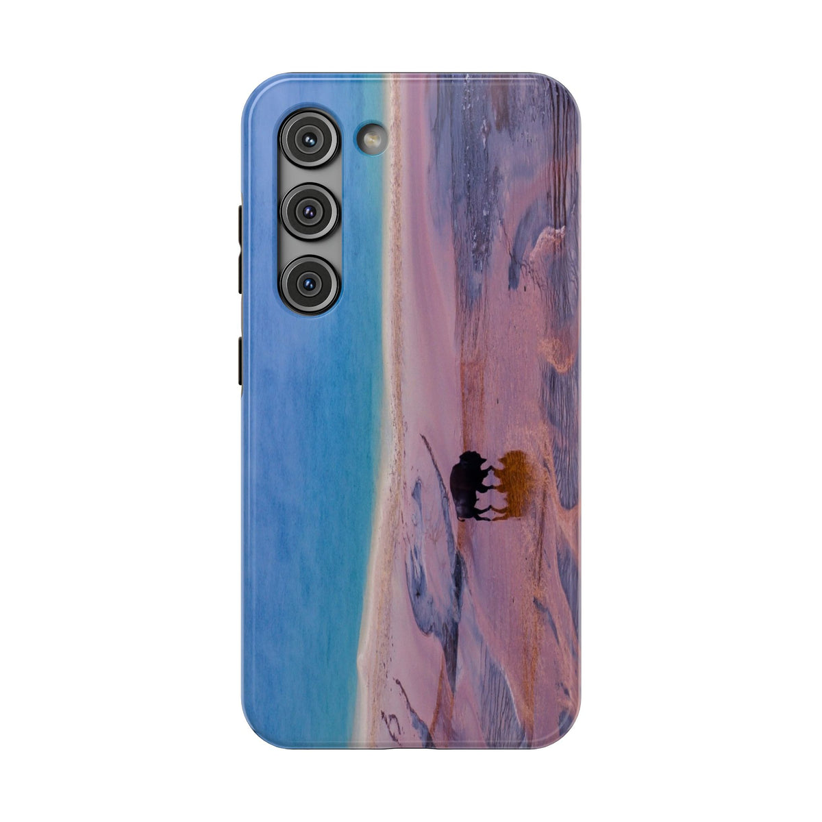 Phone Case | Bison & Grand Prismatic Spring | My Blu Horizon