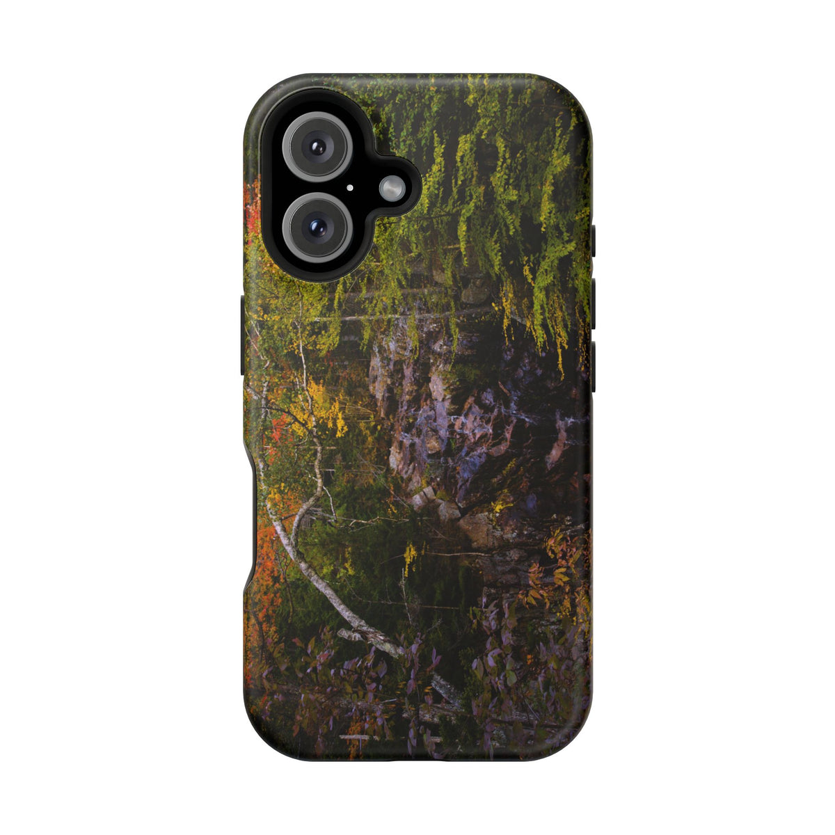 iPhone MagSafe Case | Hadlock Falls | Acadia National Park | My Blu Horizon
