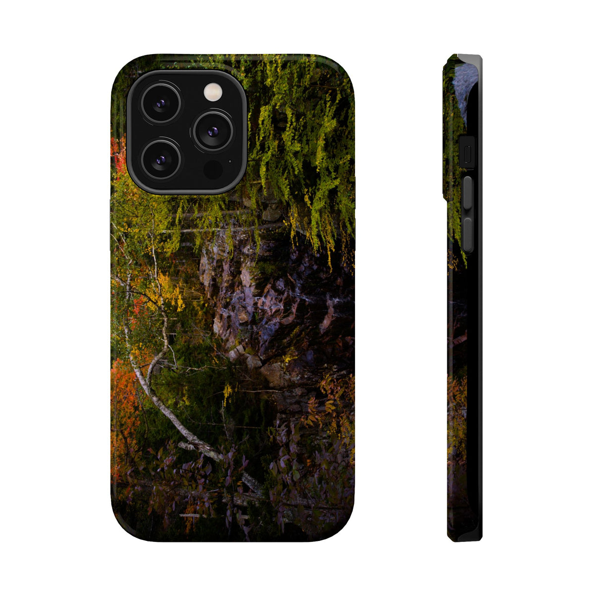 iPhone MagSafe Case | Hadlock Falls | Acadia National Park | My Blu Horizon