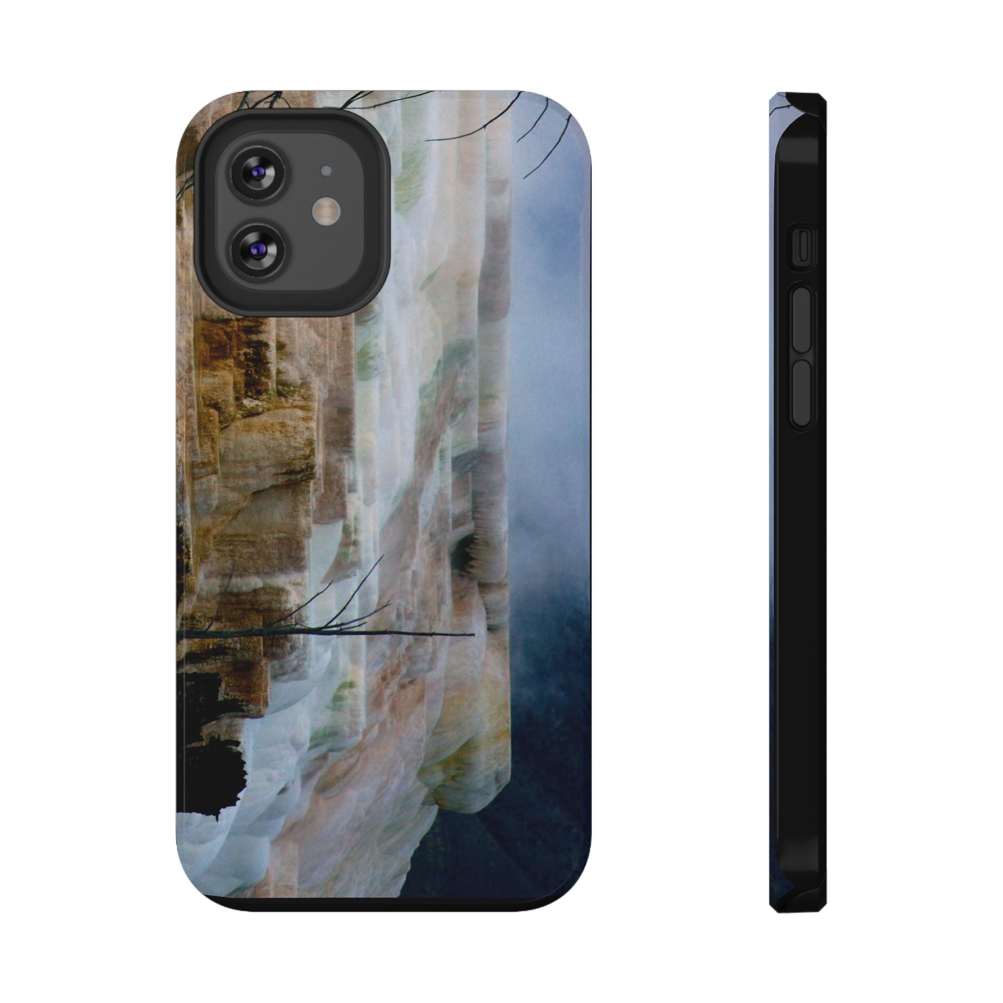 Phone Case - Mammoth Hot Springs Yellowstone - My Blu Horizon