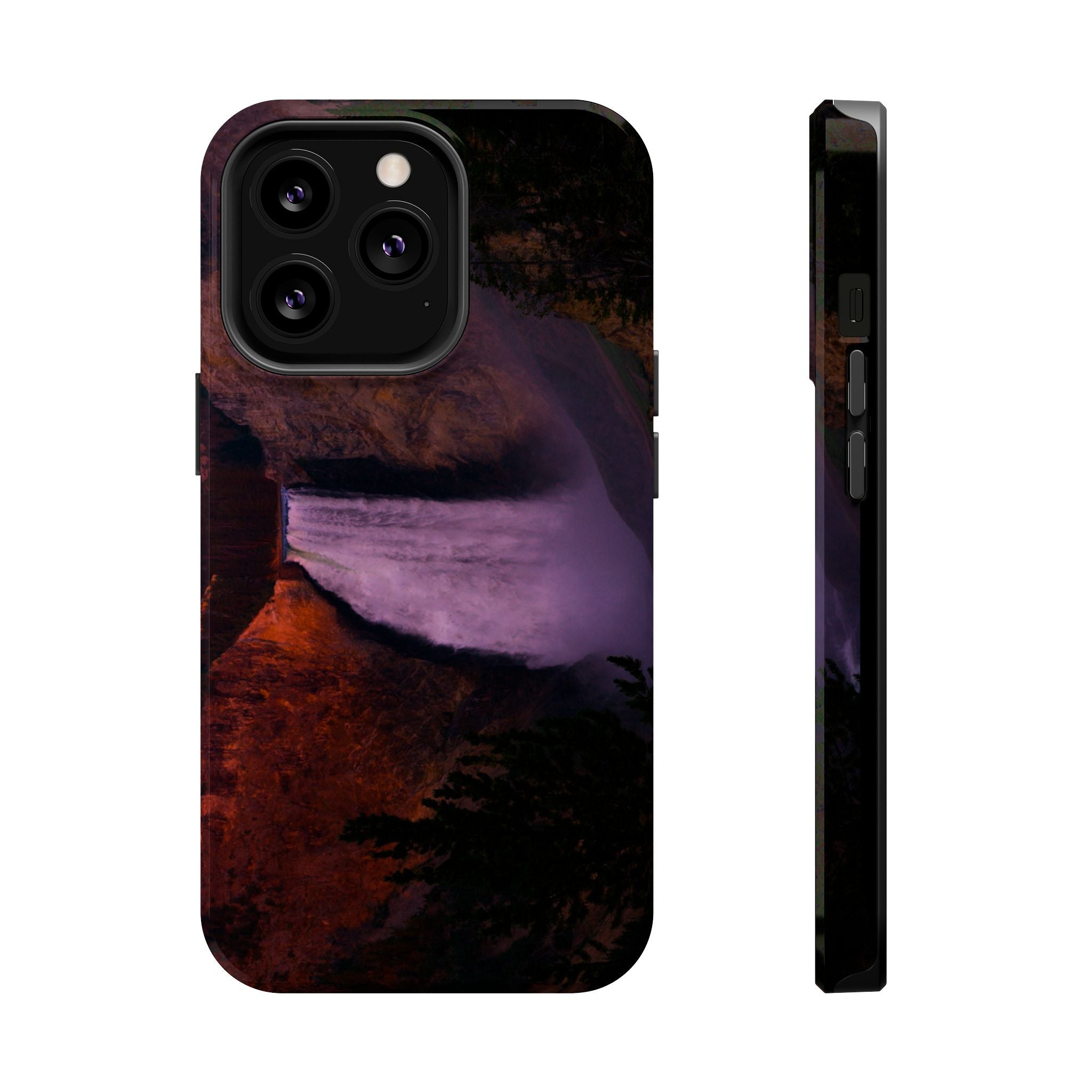 iPhone MagSafe Case | Lower Falls Sunrise | Yellowstone National Park | My Blu Horizon