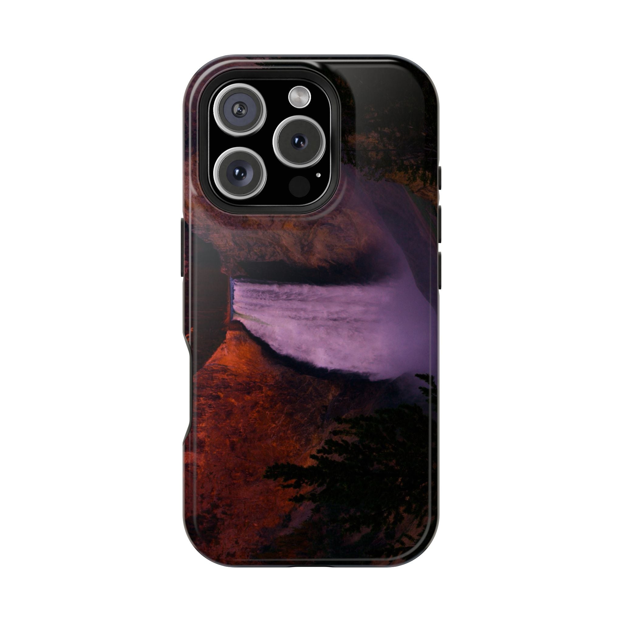iPhone MagSafe Case | Lower Falls Sunrise | Yellowstone National Park | My Blu Horizon