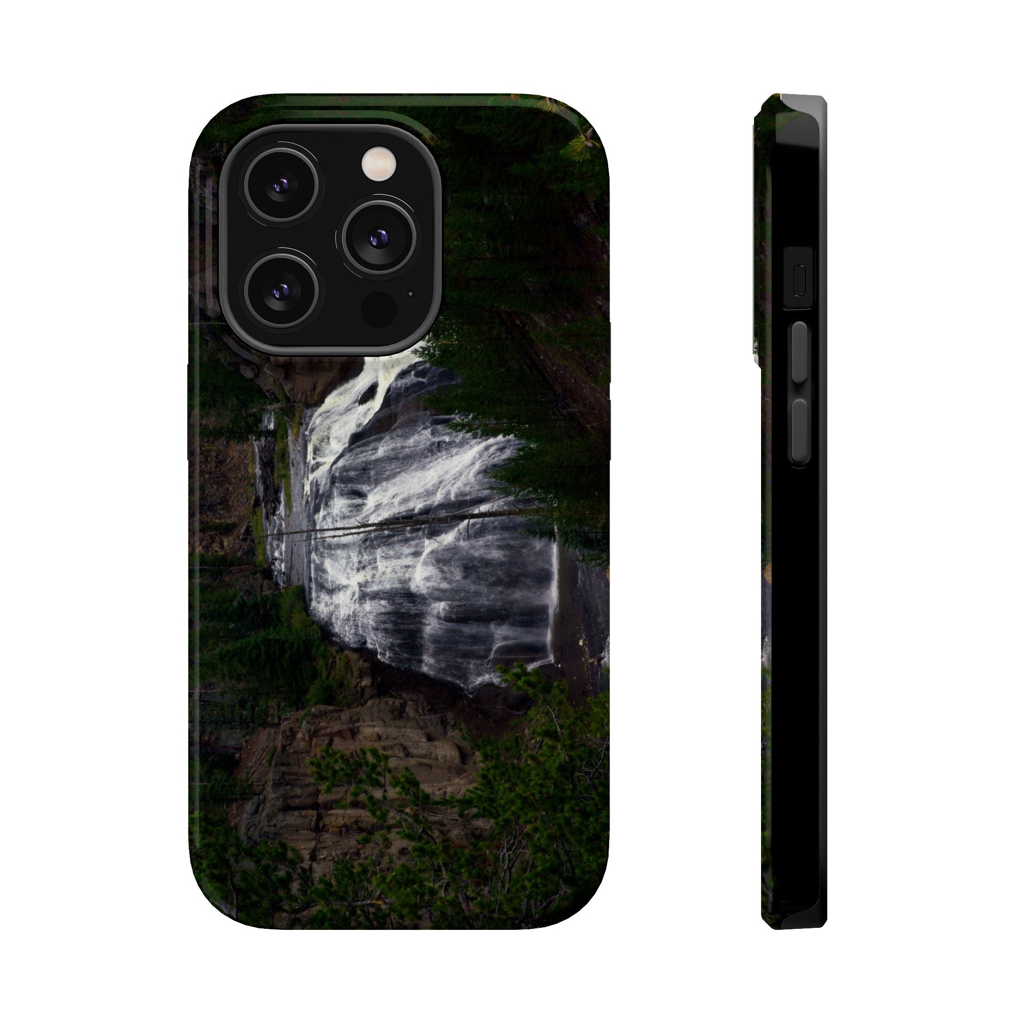 Iphone MagSafe Case - Gibbon Falls, Yellowstone - My Blu Horizon