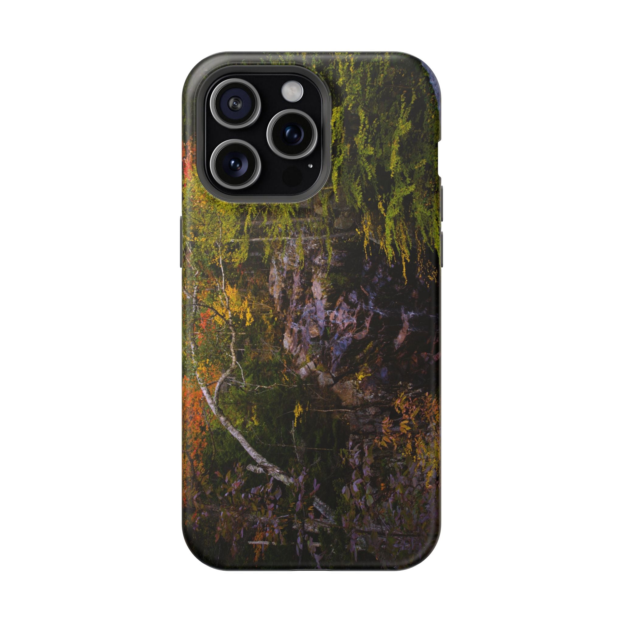 iPhone MagSafe Case | Hadlock Falls | Acadia National Park | My Blu Horizon