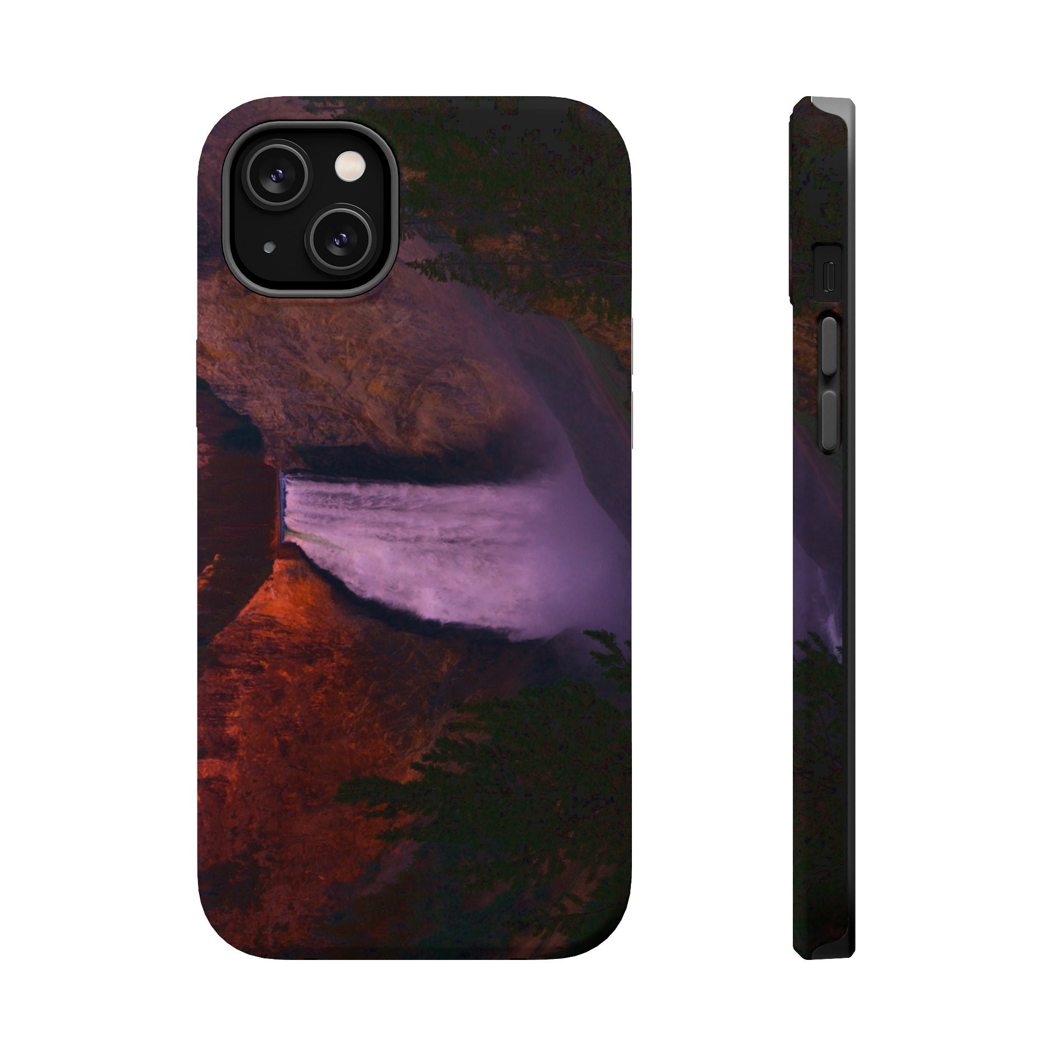 iPhone MagSafe Case | Lower Falls Sunrise | Yellowstone National Park | My Blu Horizon