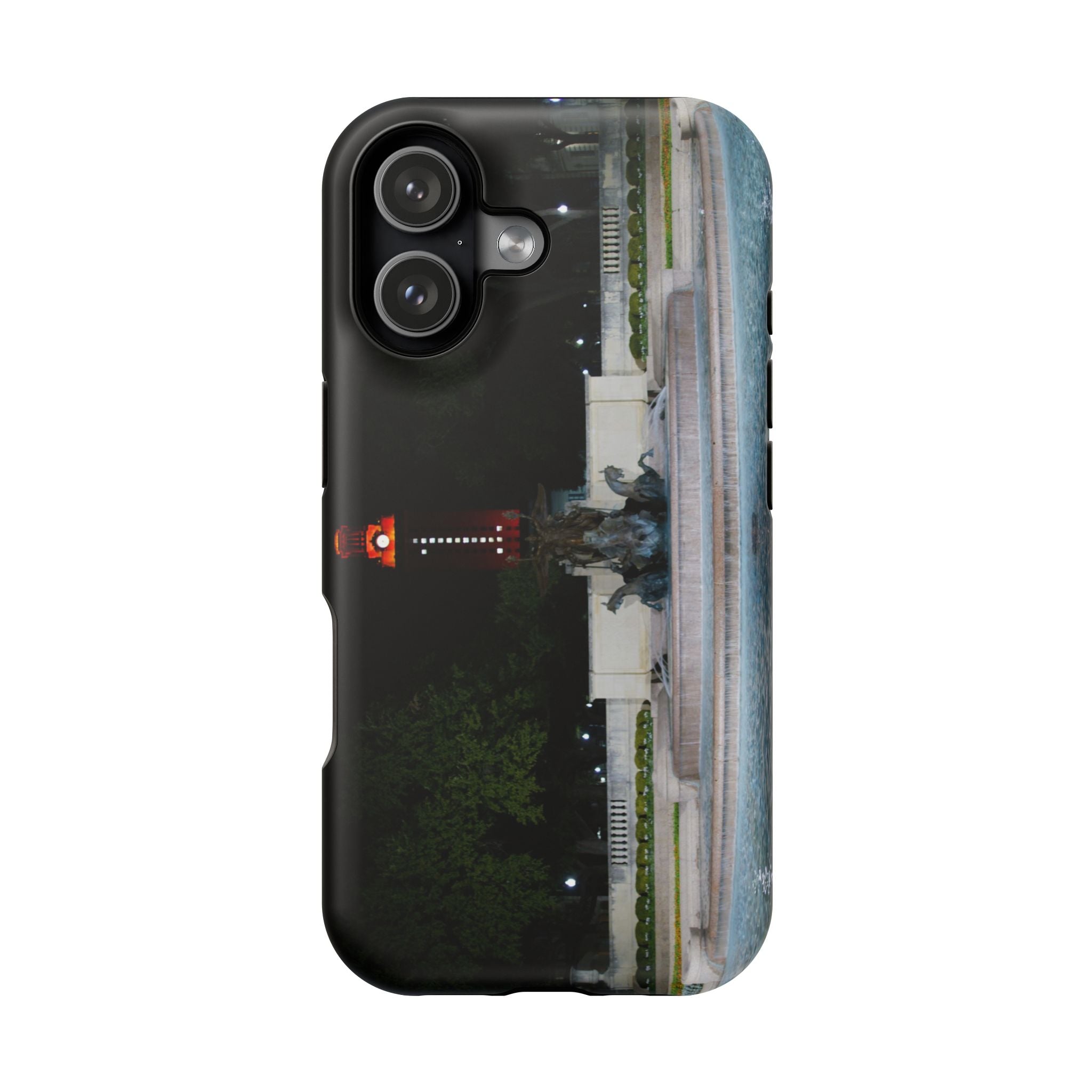 Phone Case - Littlefield Fountain, University of Texas - My Blu Horizon