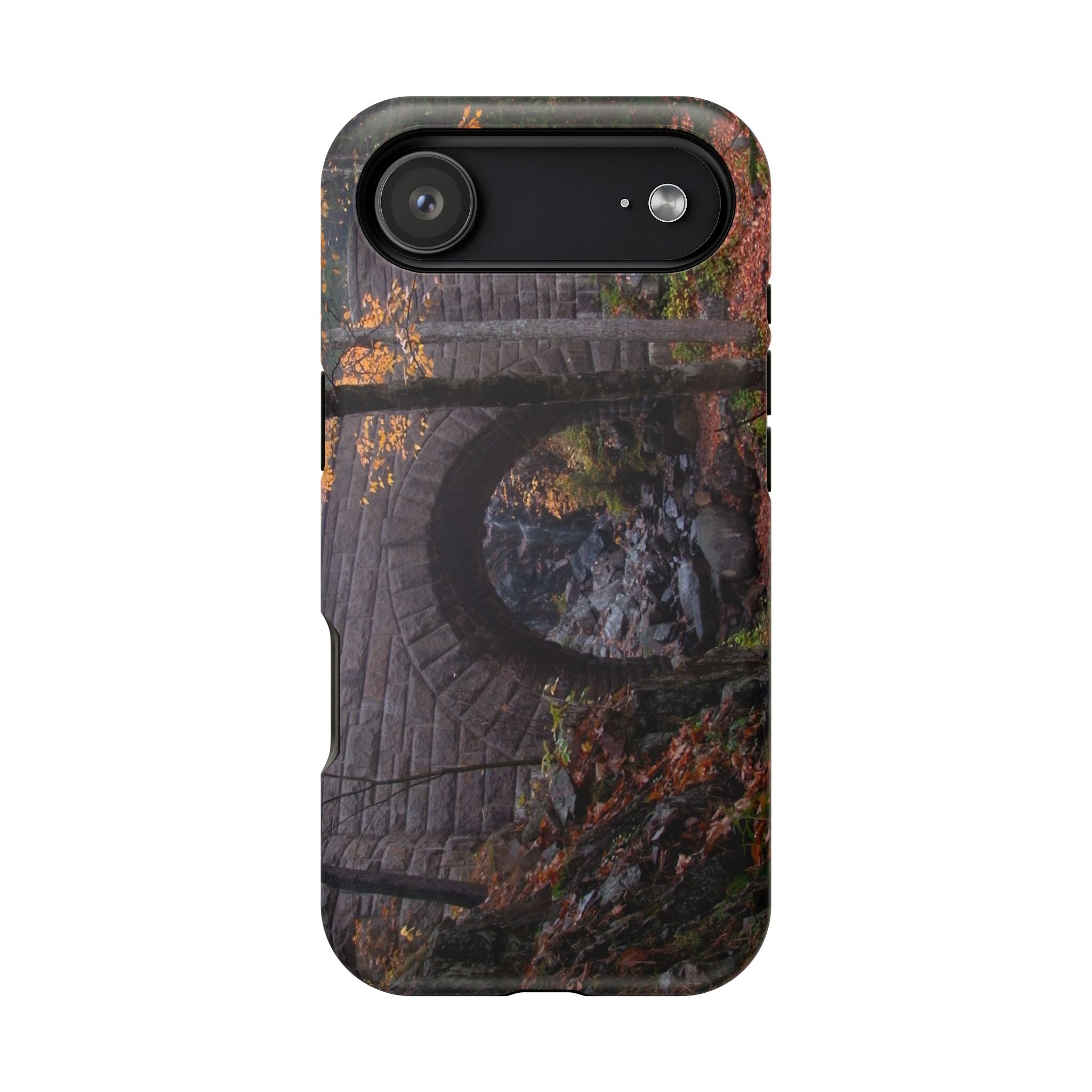 Iphone MagSafe Case - Waterfall Bridge, Acadia - My Blu Horizon