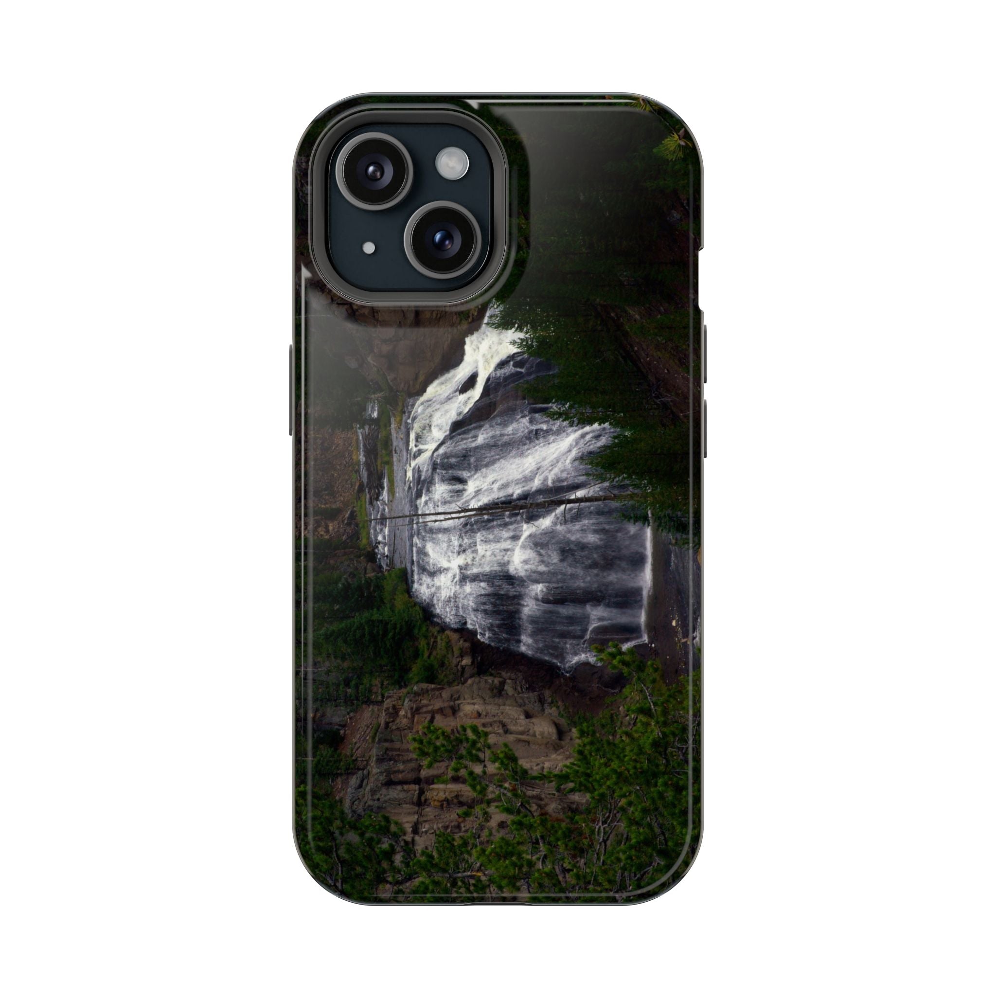 Iphone MagSafe Case - Gibbon Falls, Yellowstone - My Blu Horizon