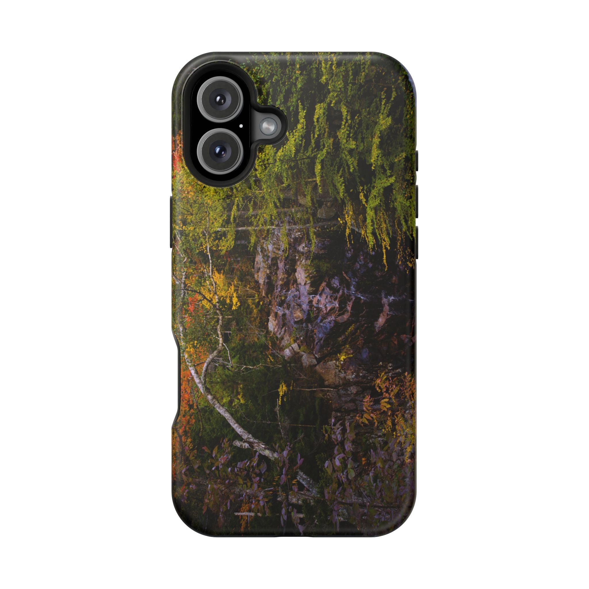 iPhone MagSafe Case | Hadlock Falls | Acadia National Park | My Blu Horizon