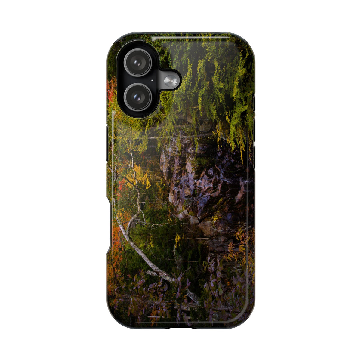 iPhone MagSafe Case | Hadlock Falls | Acadia National Park | My Blu Horizon