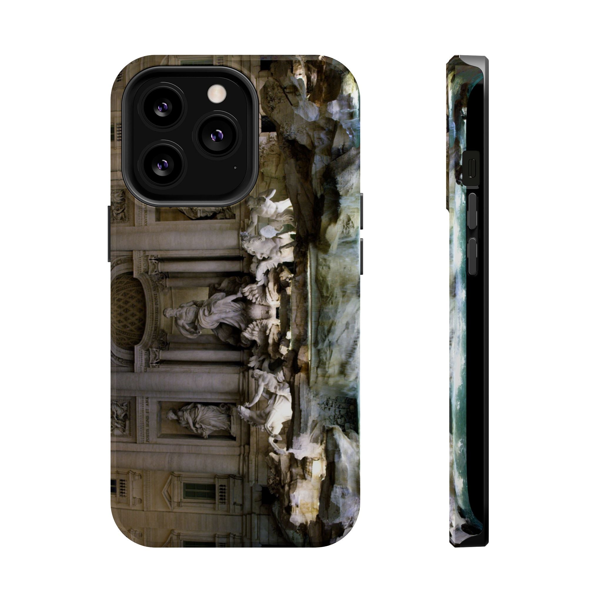 Iphone MagSafe Case - Fontana di Trevi, Rome, Italy - My Blu Horizon