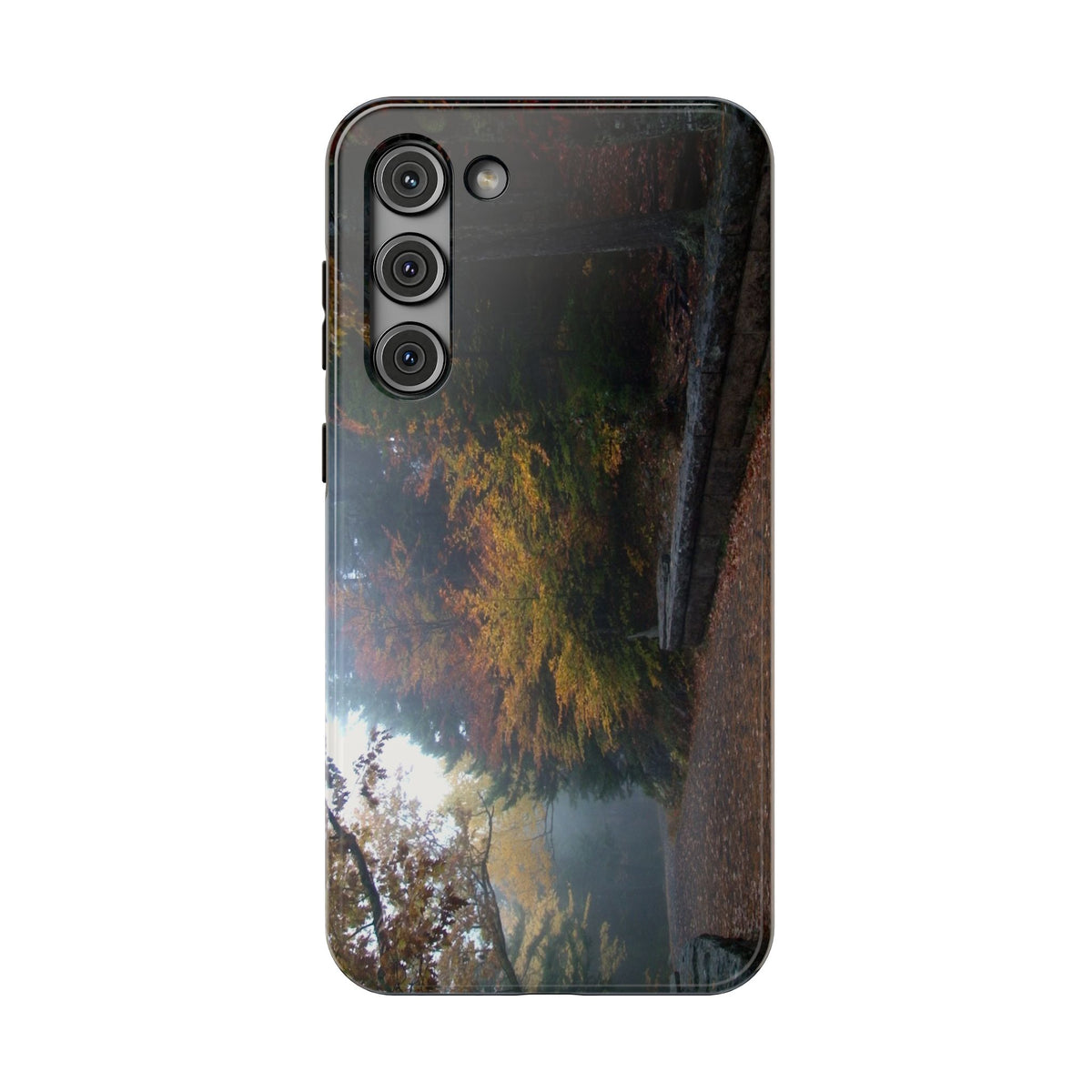 Phone Case | Waterfall Bridge Carriage Road | Acadia | My Blu Horizon