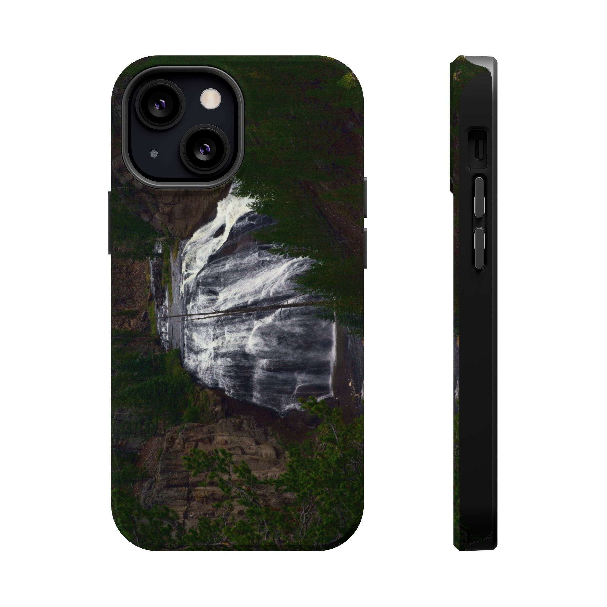 Iphone MagSafe Case - Gibbon Falls, Yellowstone - My Blu Horizon