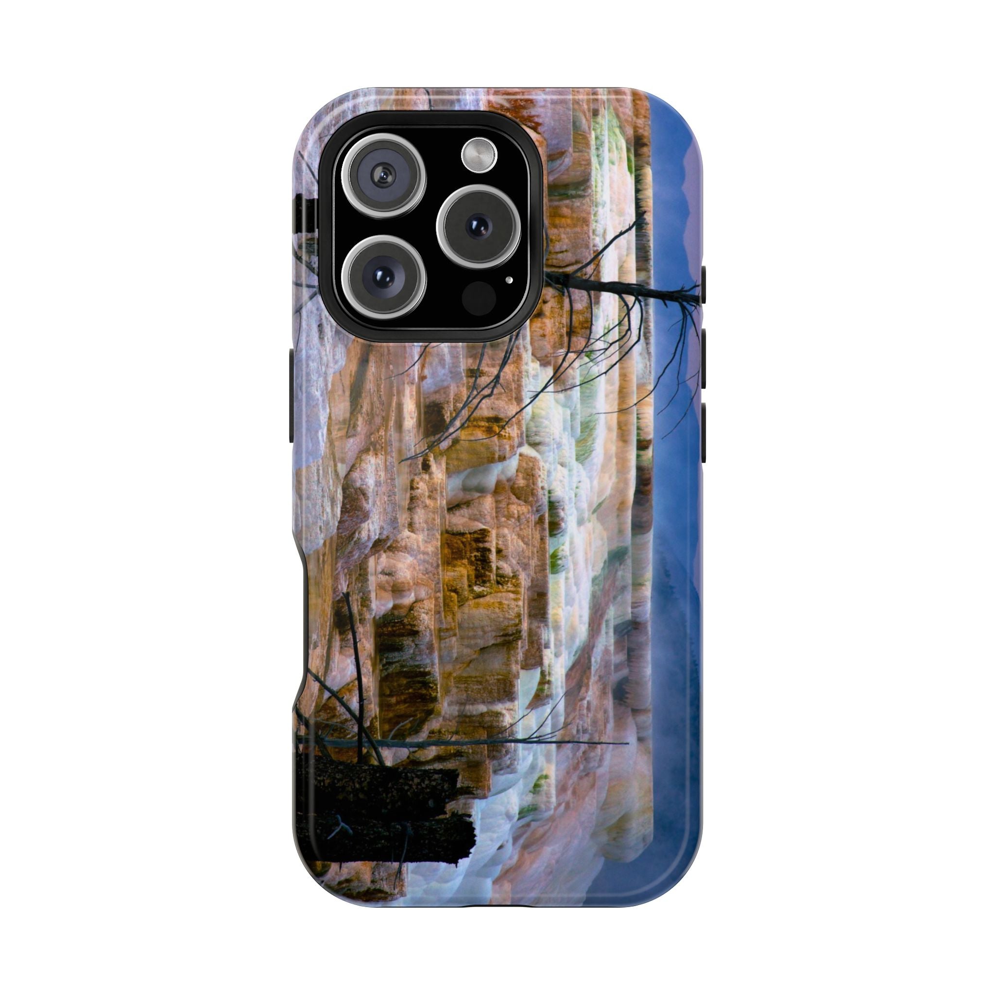 Iphone MagSafe Case - Mammoth Hot Springs, Yellowstone - My Blu Horizon