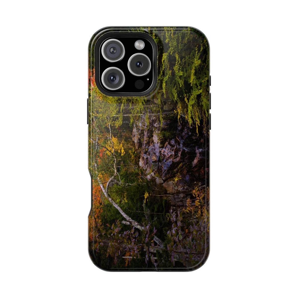 iPhone MagSafe Case | Hadlock Falls | Acadia National Park | My Blu Horizon