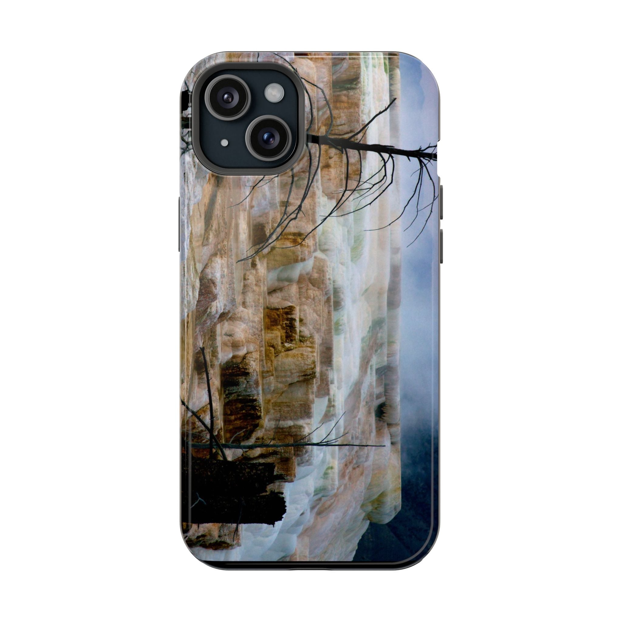 Iphone MagSafe Case - Mammoth Hot Springs, Yellowstone - My Blu Horizon