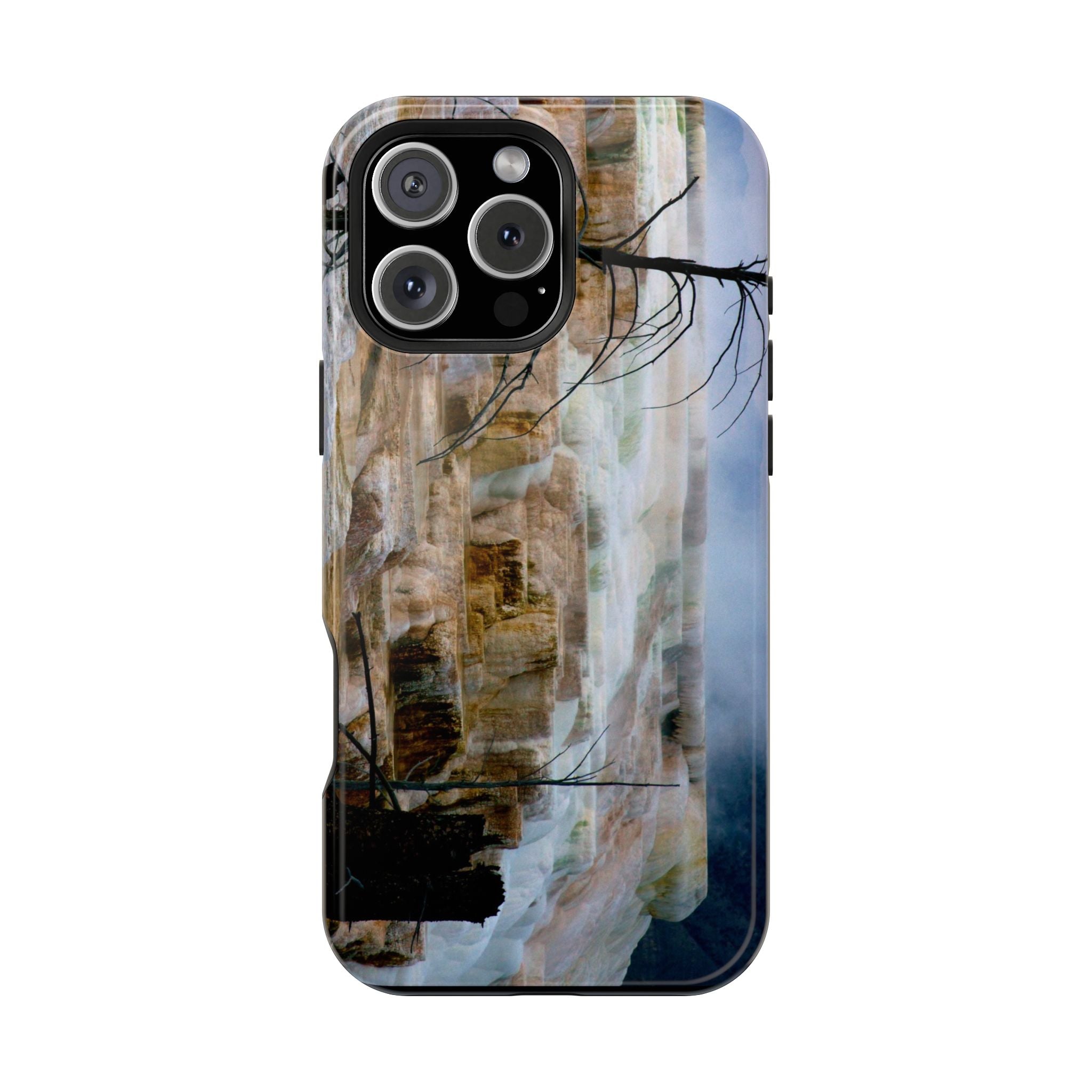 Iphone MagSafe Case - Mammoth Hot Springs, Yellowstone - My Blu Horizon