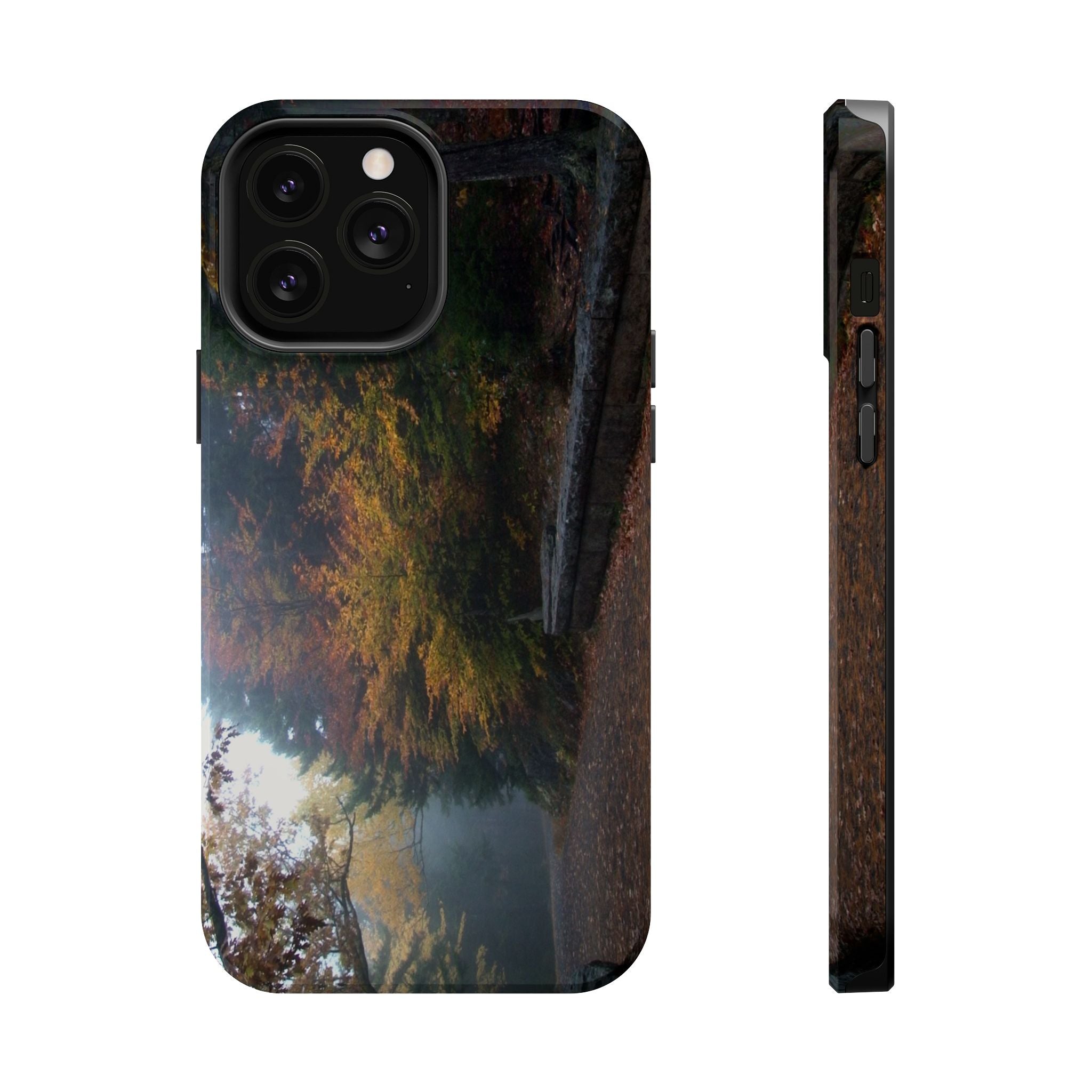 iPhone MagSafe Case | Waterfall Bridge Carriage Road | Acadia National Park | My Blu Horizon