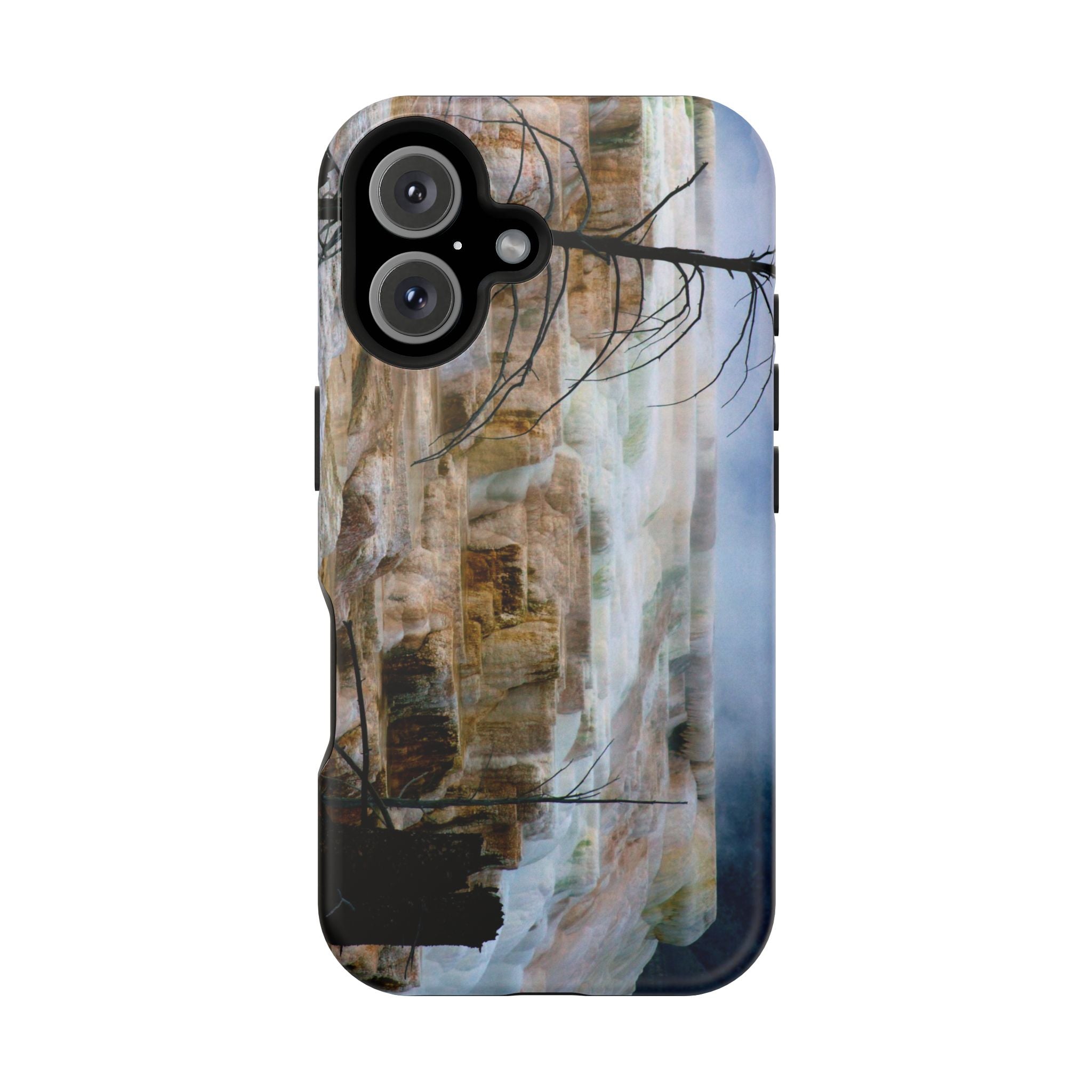 Iphone MagSafe Case - Mammoth Hot Springs, Yellowstone - My Blu Horizon