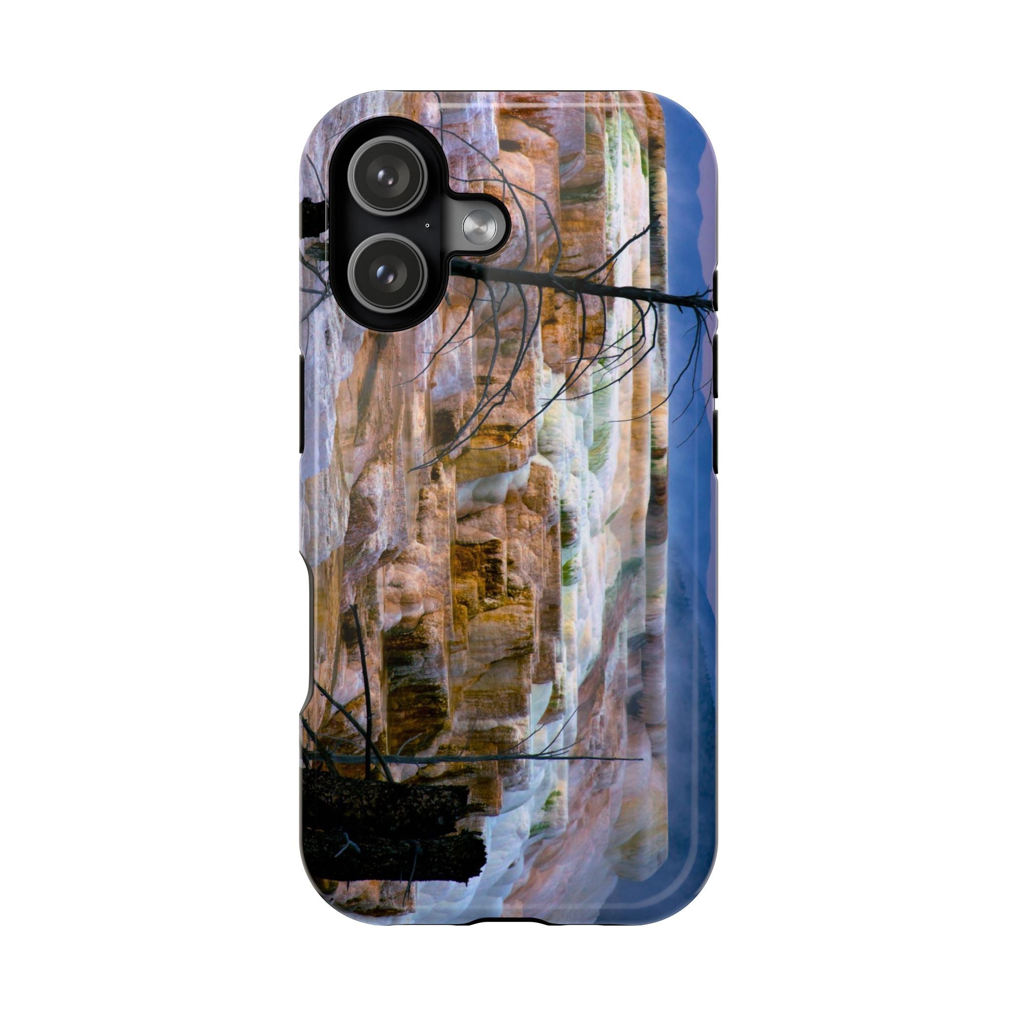 Iphone MagSafe Case - Mammoth Hot Springs, Yellowstone - My Blu Horizon