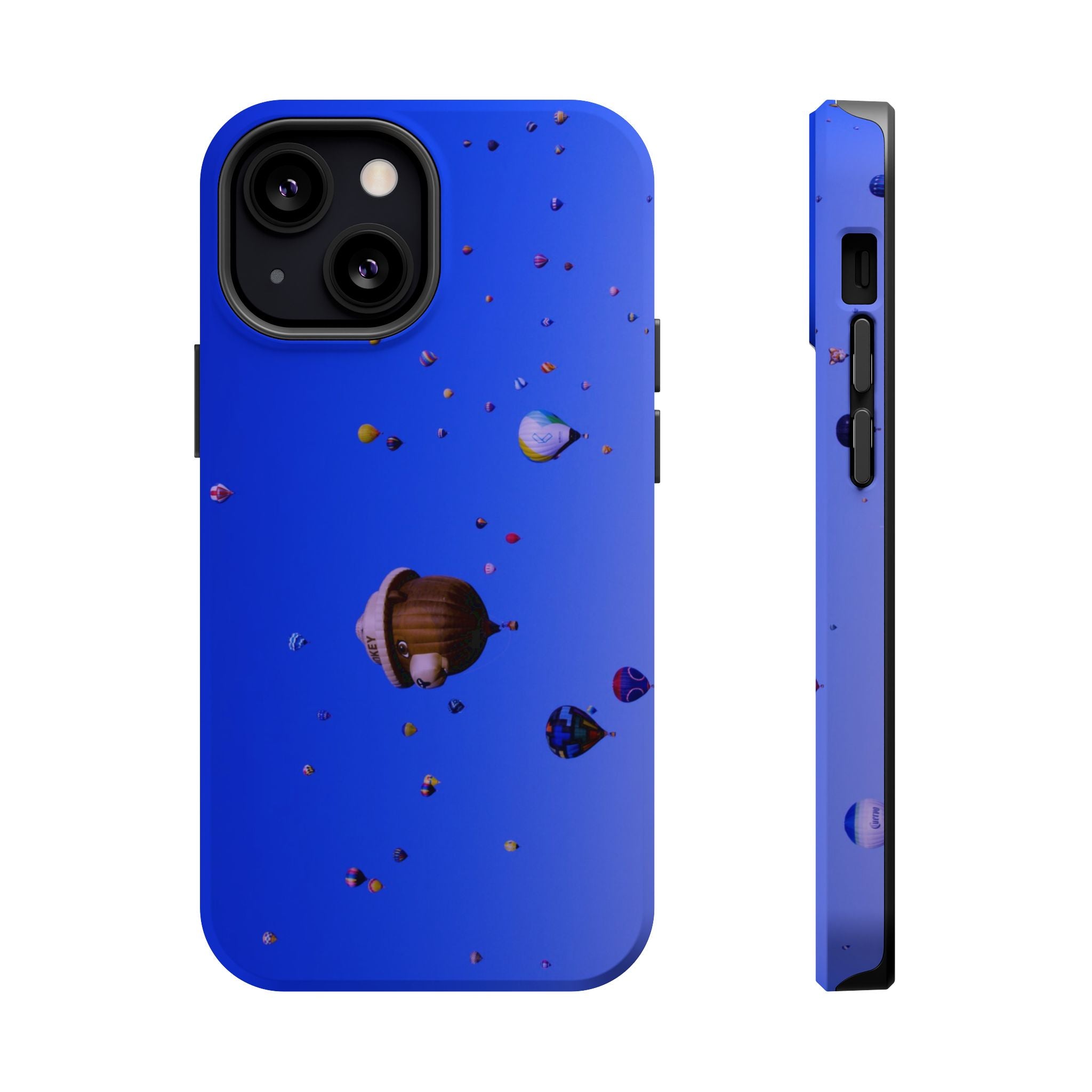 Iphone MagSafe Case - Balloon Fiesta Mass Ascension - My Blu Horizon