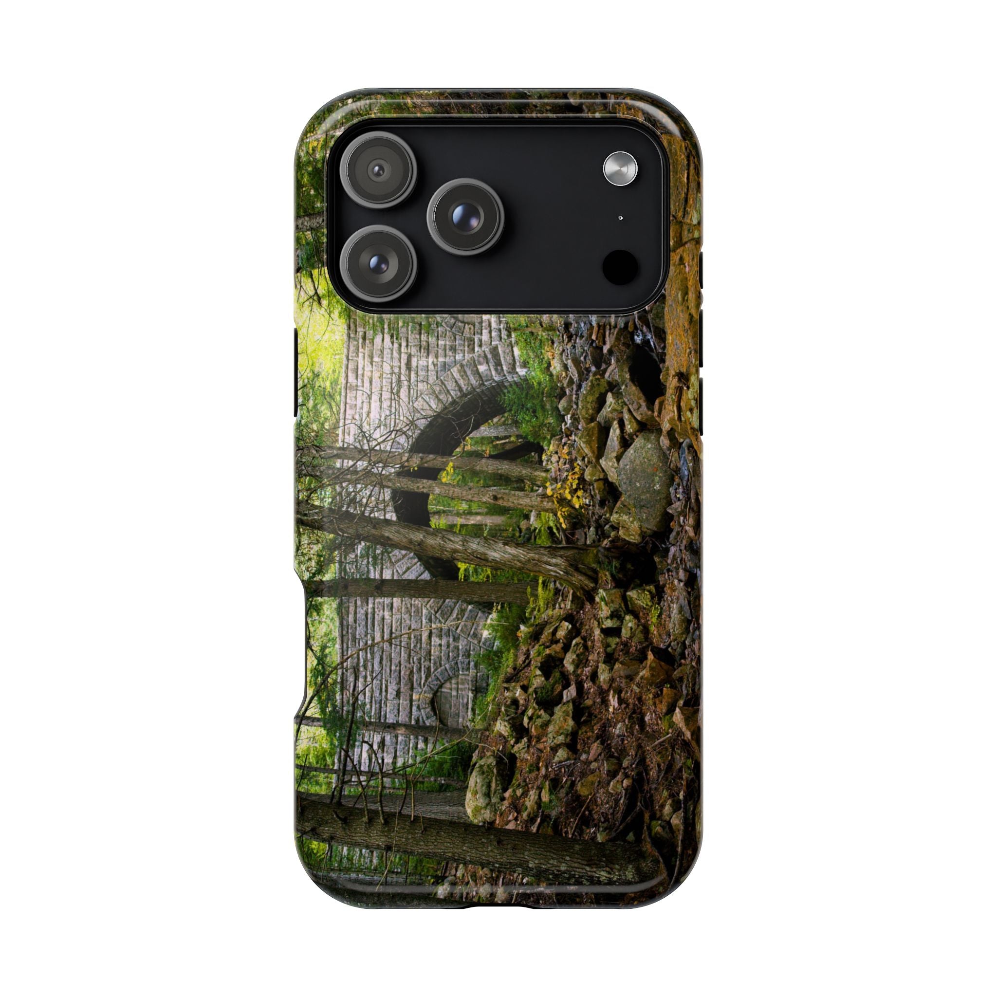 Iphone MagSafe Case - Hemlock Bridge, Acadia - My Blu Horizon