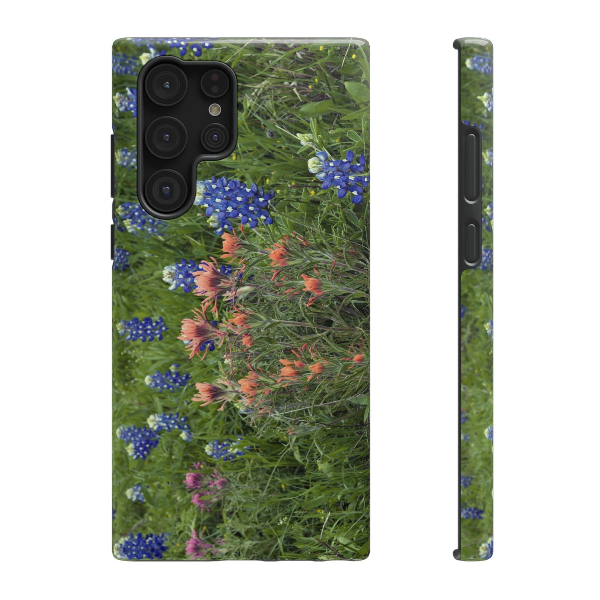 Phone Case - Texas Bluebonnets and Paintbrushes - My Blu Horizon
