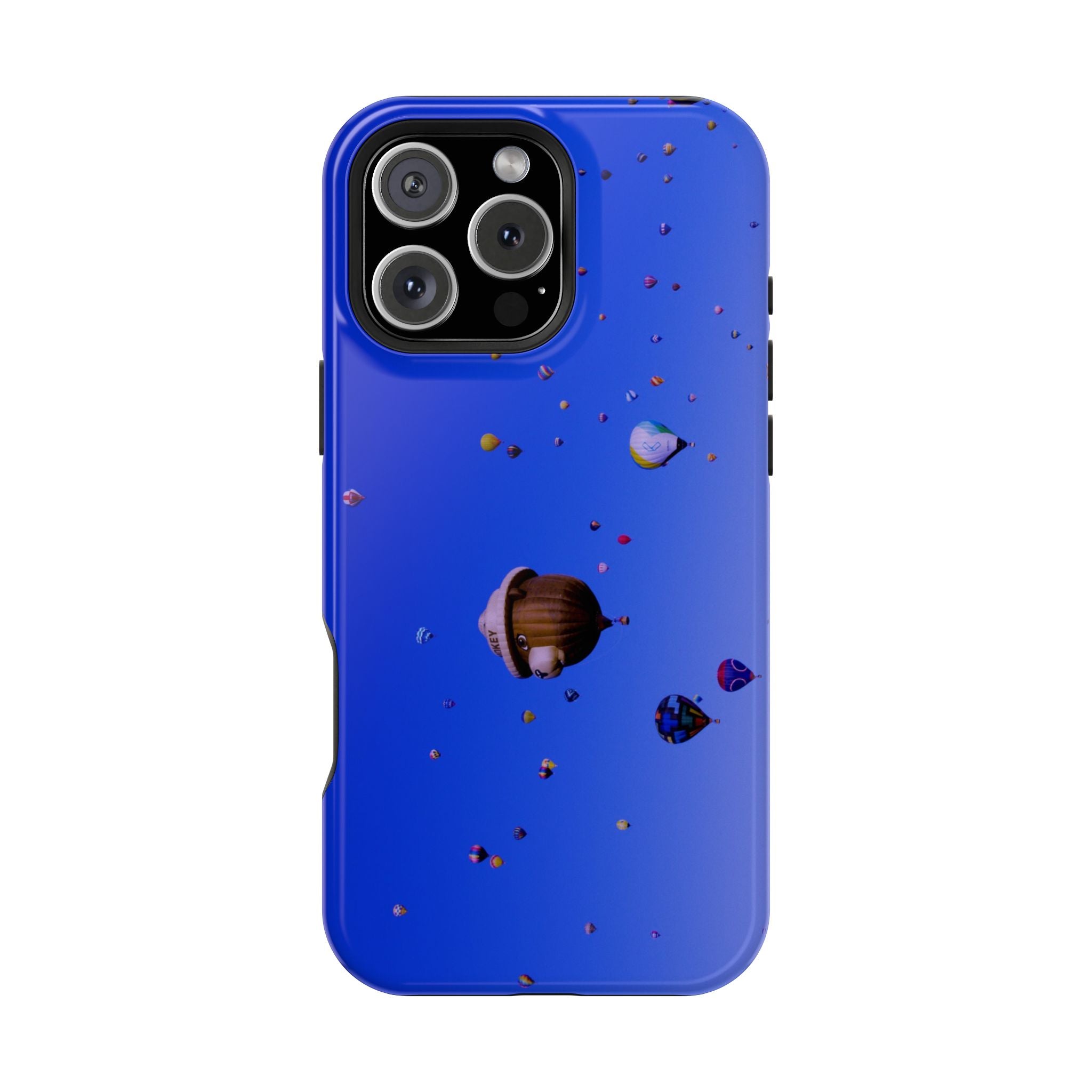 Iphone MagSafe Case - Balloon Fiesta Mass Ascension - My Blu Horizon