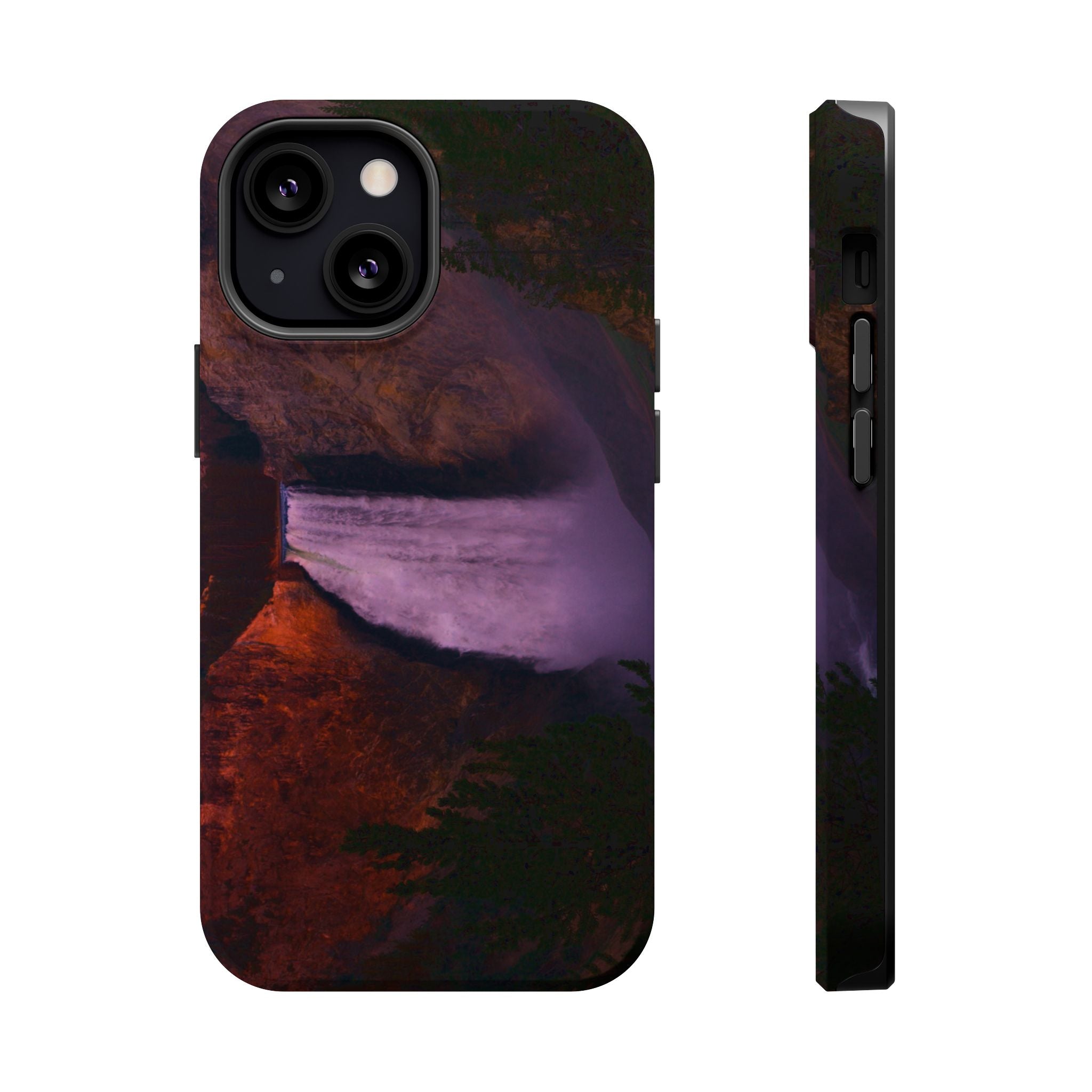 iPhone MagSafe Case | Lower Falls Sunrise | Yellowstone National Park | My Blu Horizon