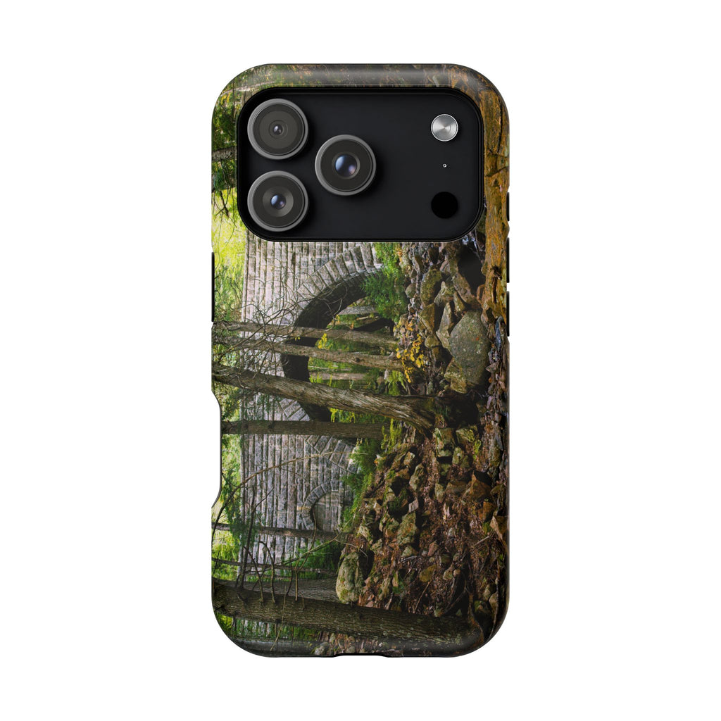 Iphone MagSafe Case - Hemlock Bridge, Acadia - My Blu Horizon