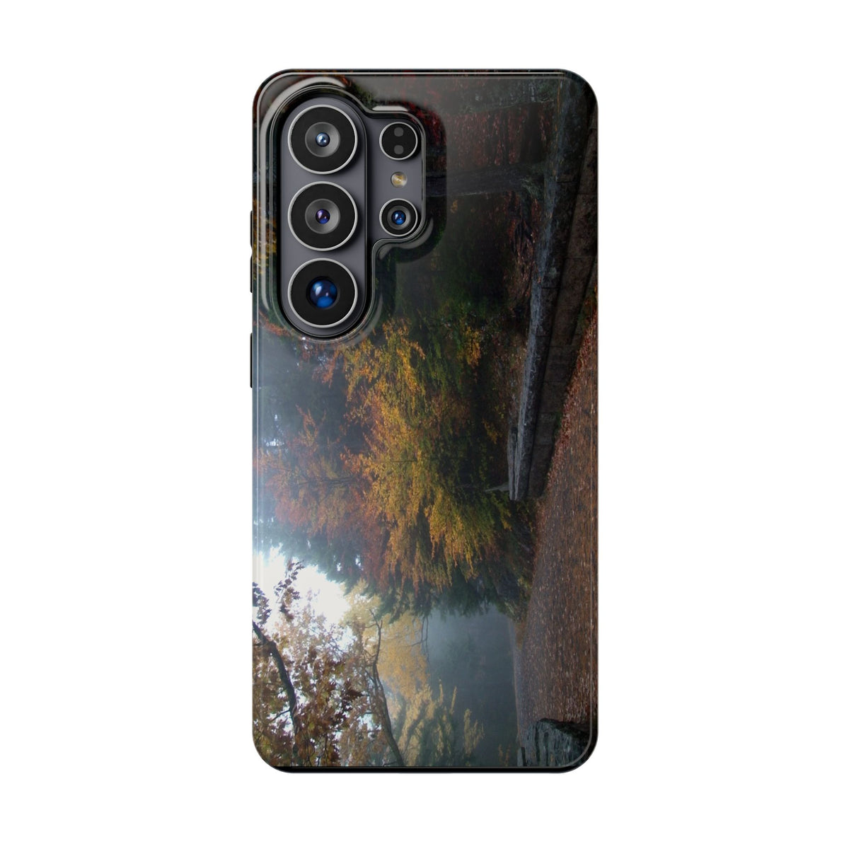 Phone Case | Waterfall Bridge Carriage Road | Acadia | My Blu Horizon