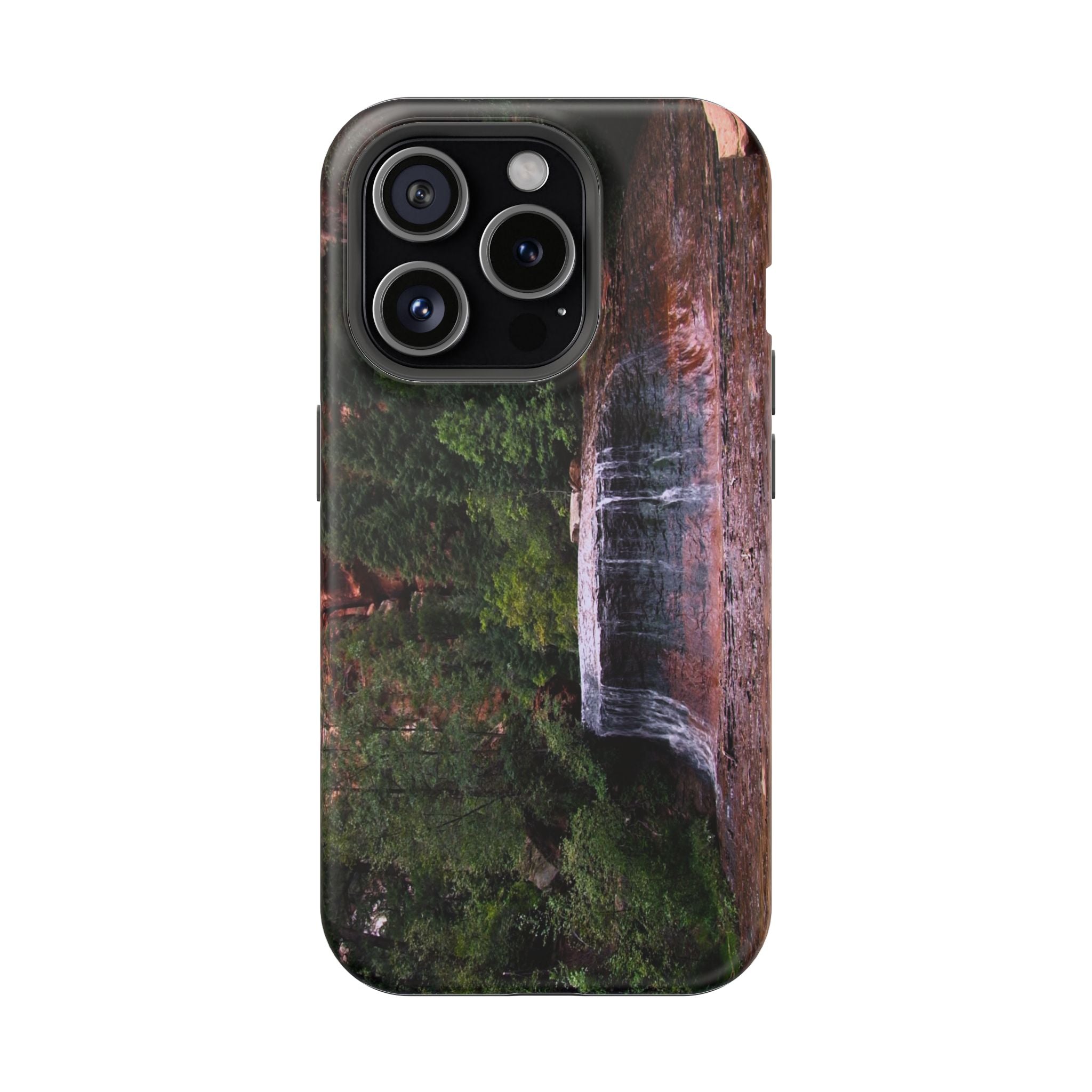 iPhone MagSafe Case | Arch Angel Cascades | Zion National Park | My Blu Horizon