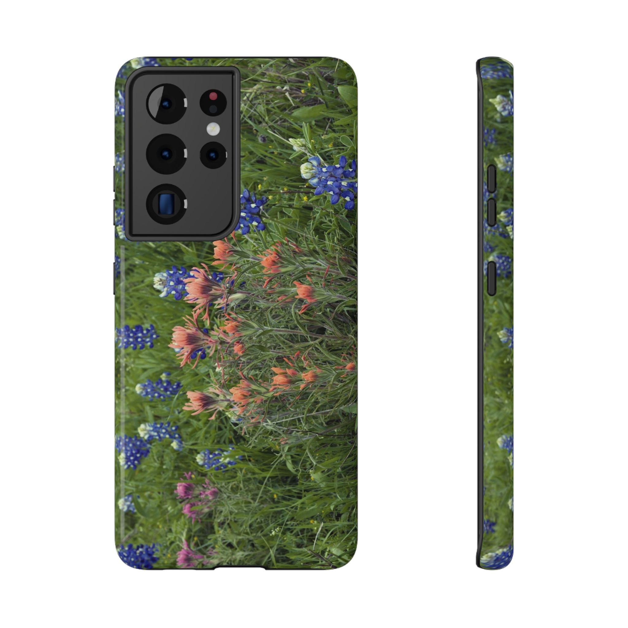 Phone Case - Texas Bluebonnets and Paintbrushes - My Blu Horizon