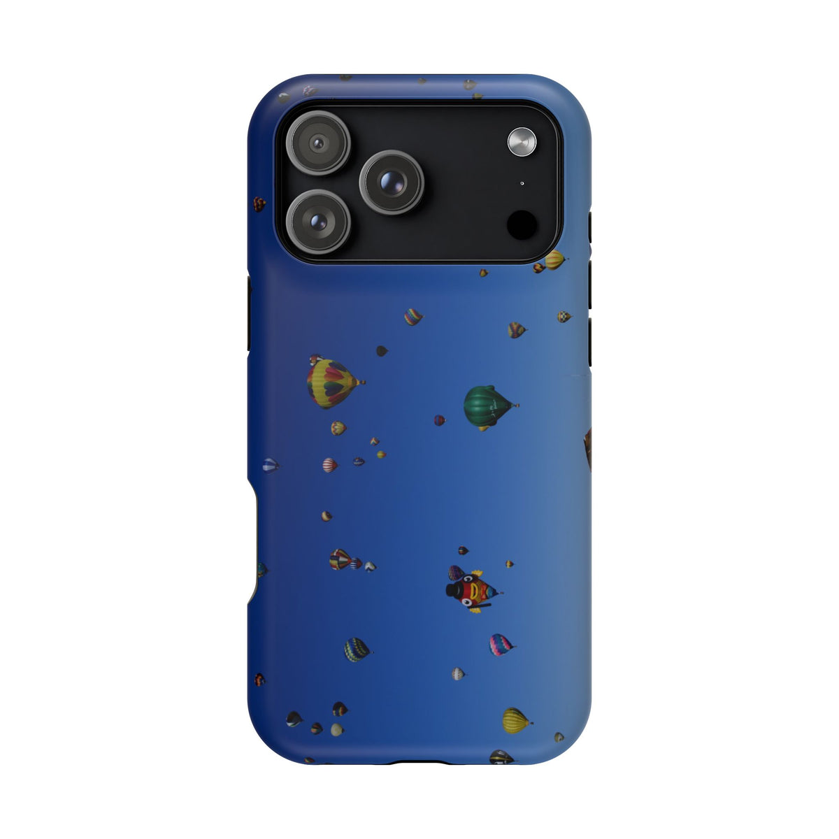 Protective smartphone case displaying original Albuquerque International Balloon Fiesta photography by My Blu Horizon.