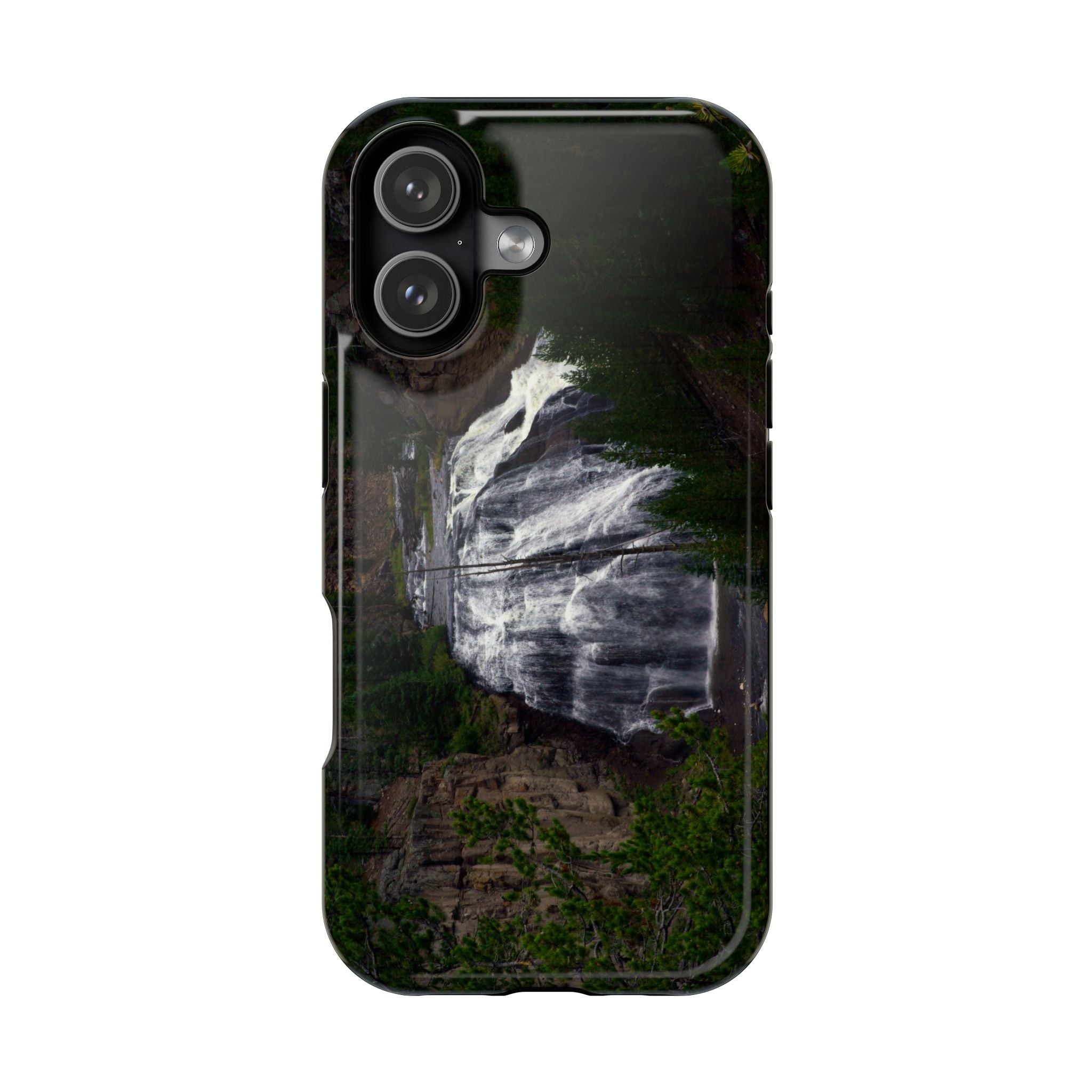 Iphone MagSafe Case - Gibbon Falls, Yellowstone - My Blu Horizon