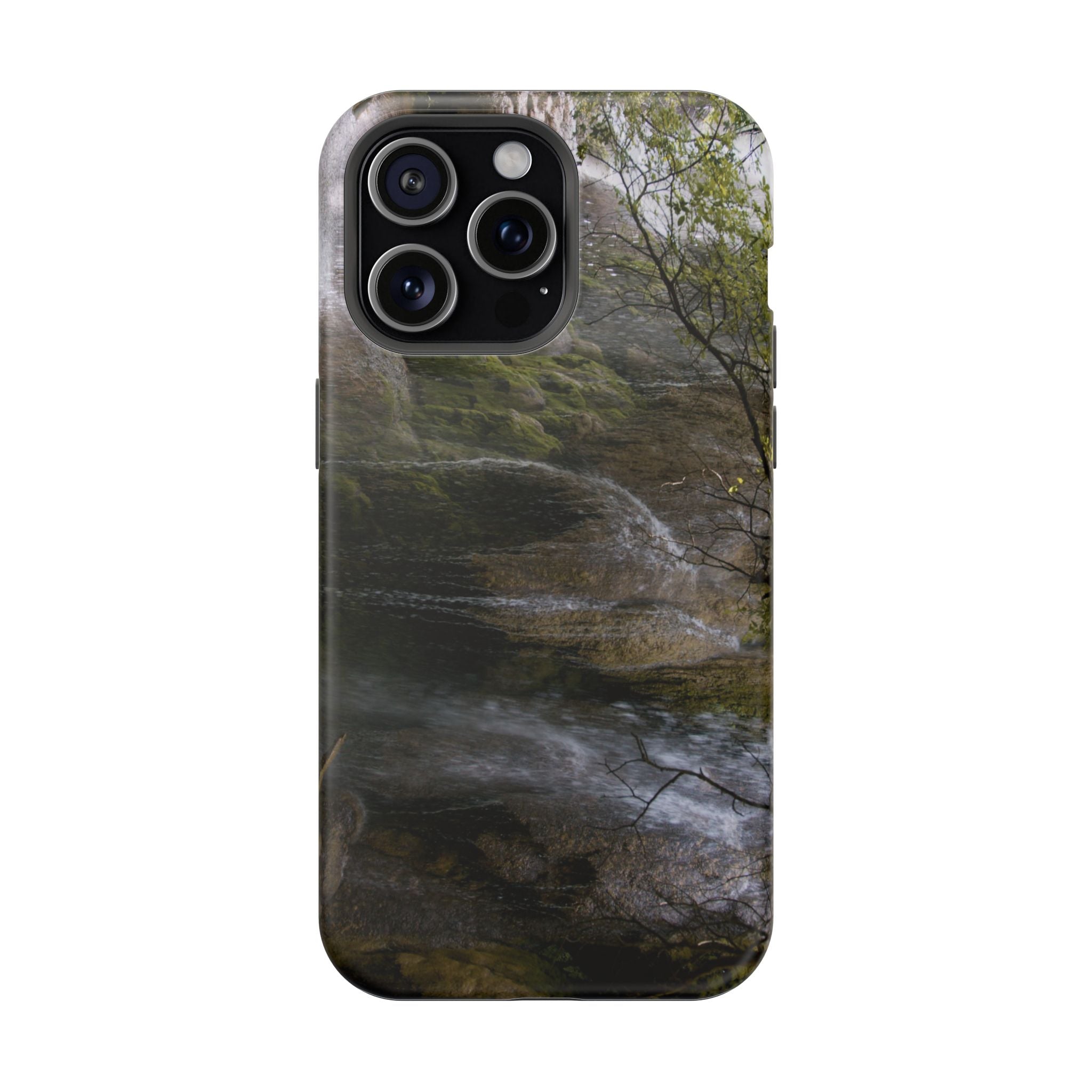 Iphone MagSafe Case - Gorman Falls, Texas, Bend State Park - My Blu Horizon
