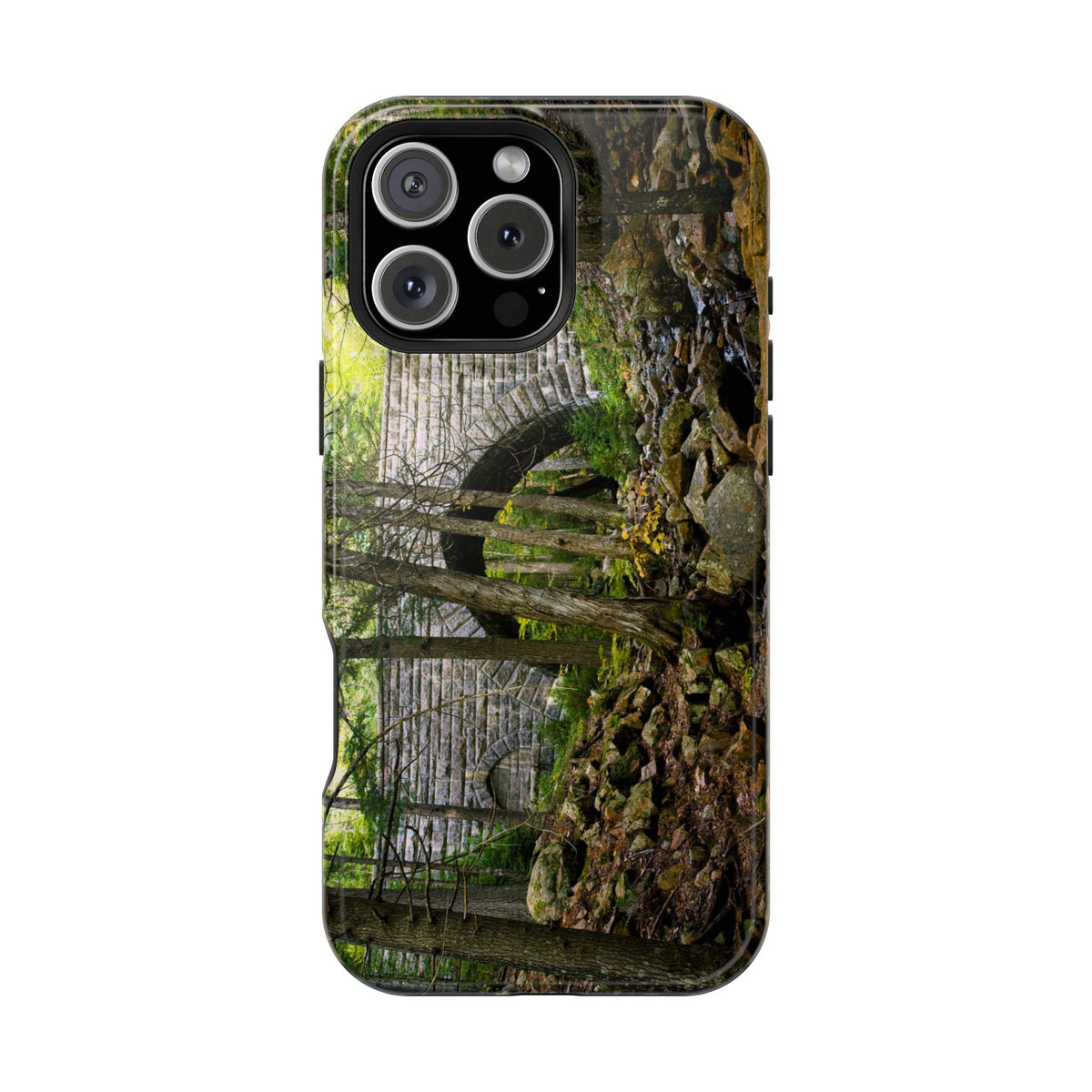 iPhone MagSafe Case | Hemlock Bridge | Acadia National Park | My Blu Horizon