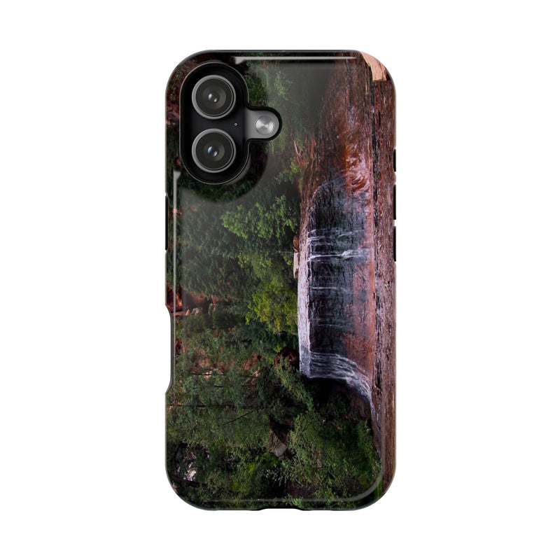 iPhone MagSafe Case | Arch Angel Cascades | Zion National Park | My Blu Horizon