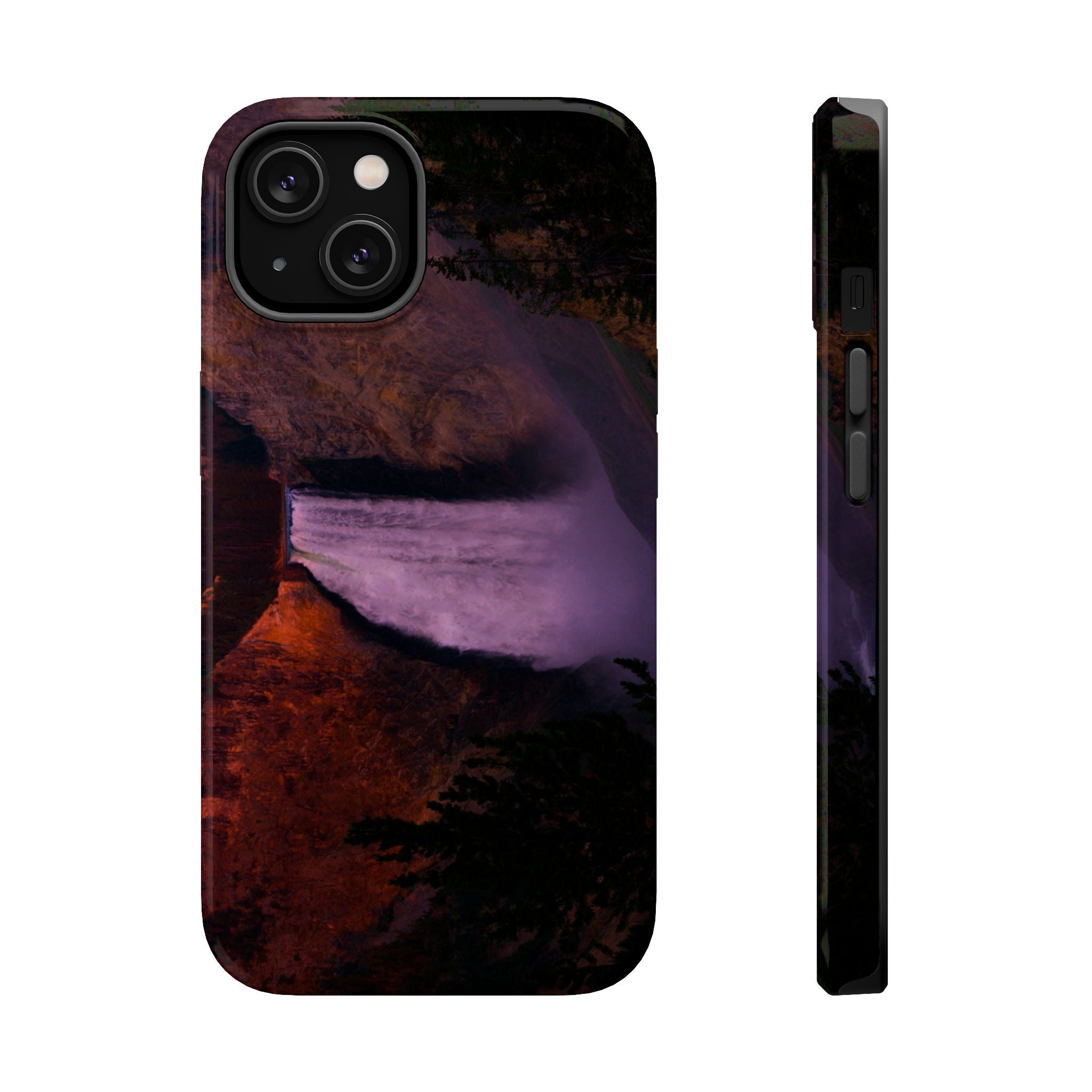 iPhone MagSafe Case | Lower Falls Sunrise | Yellowstone National Park | My Blu Horizon