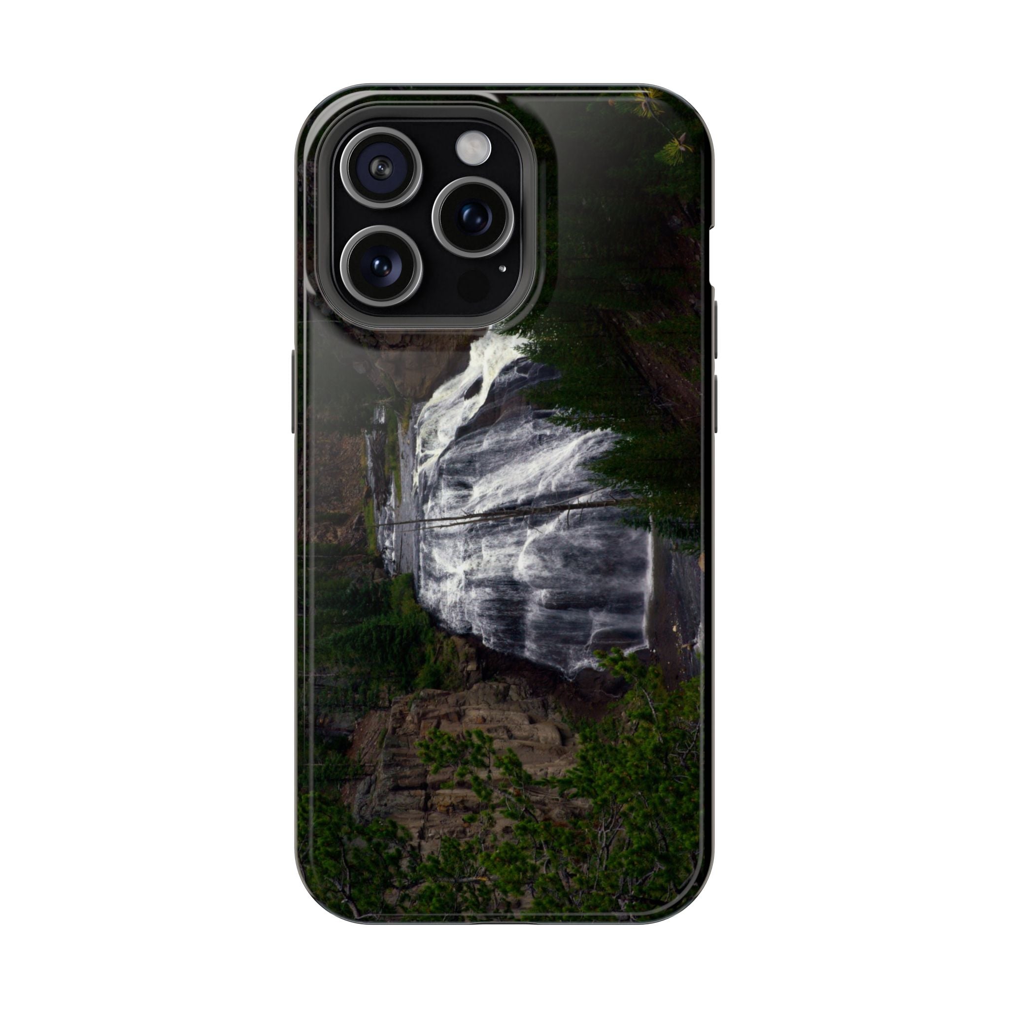 Iphone MagSafe Case - Gibbon Falls, Yellowstone - My Blu Horizon