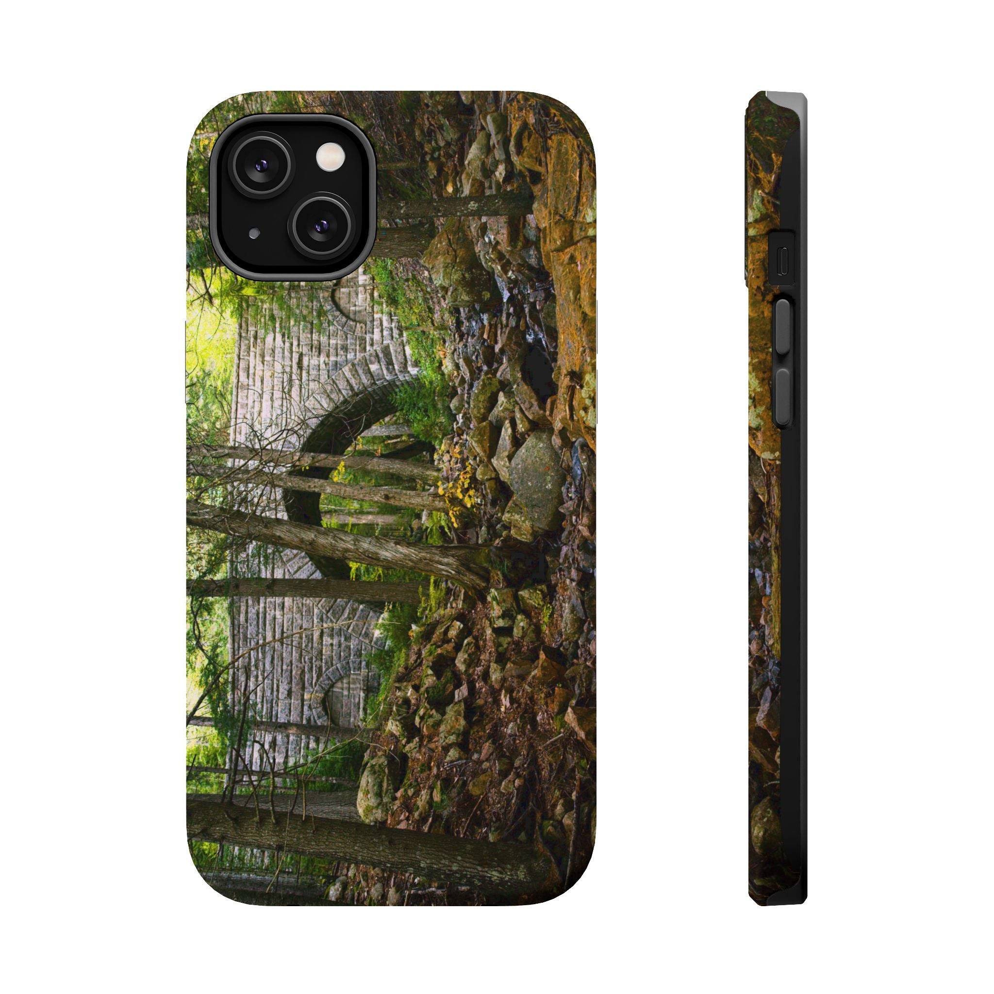 Iphone MagSafe Case - Hemlock Bridge, Acadia - My Blu Horizon