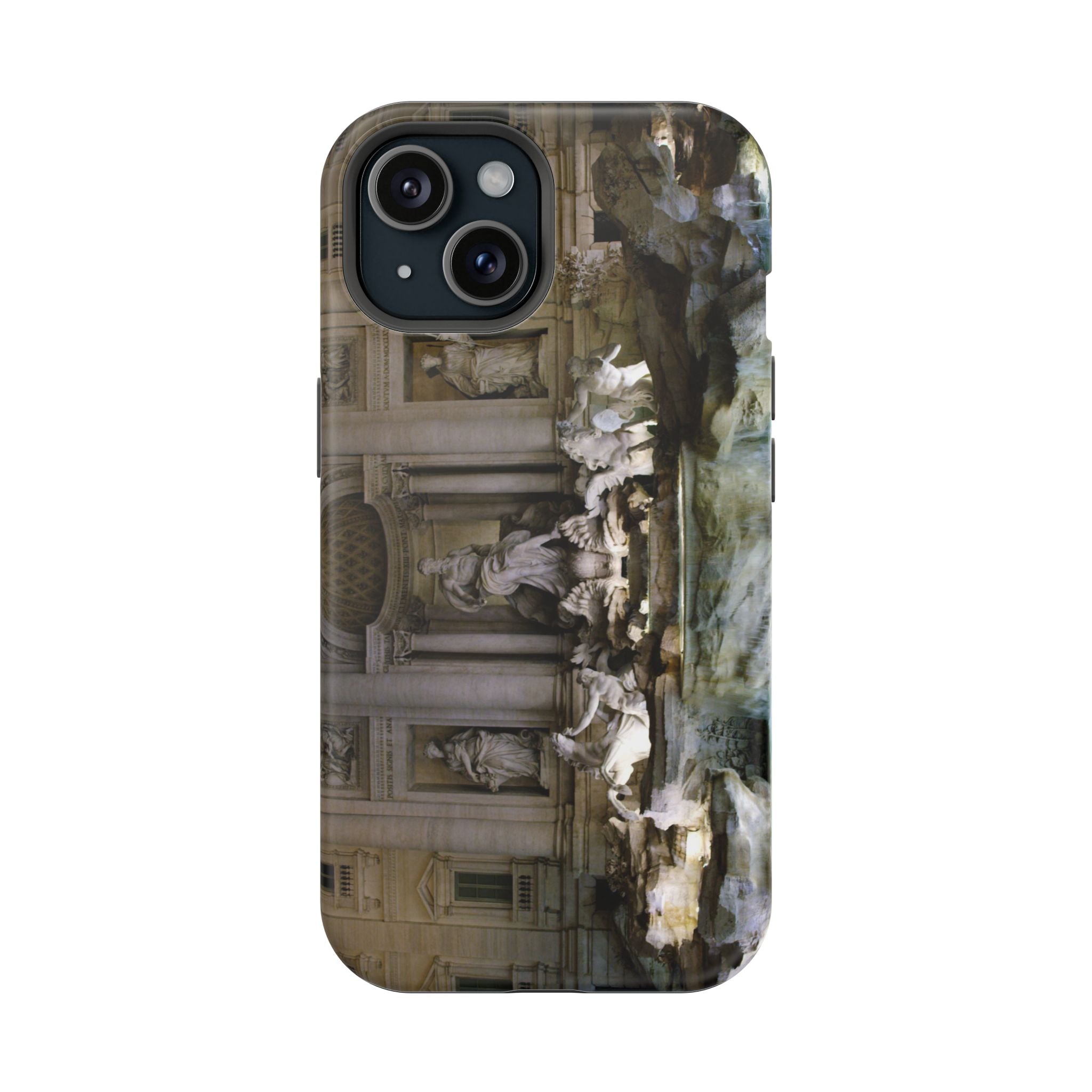 Iphone MagSafe Case - Fontana di Trevi, Rome, Italy - My Blu Horizon