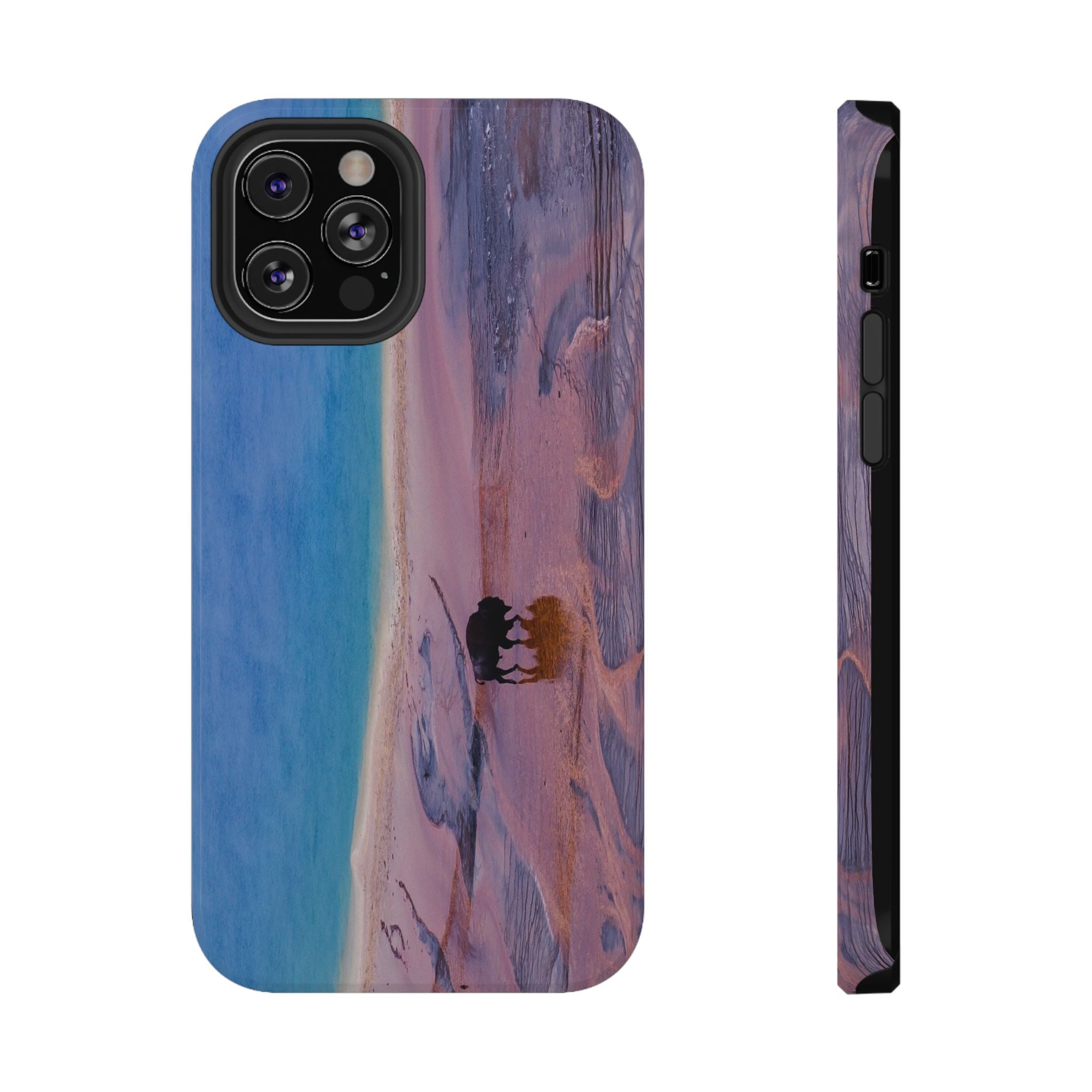 Phone Case - Bison and Grand Prismatic Spring, Yellowstone - My Blu Horizon