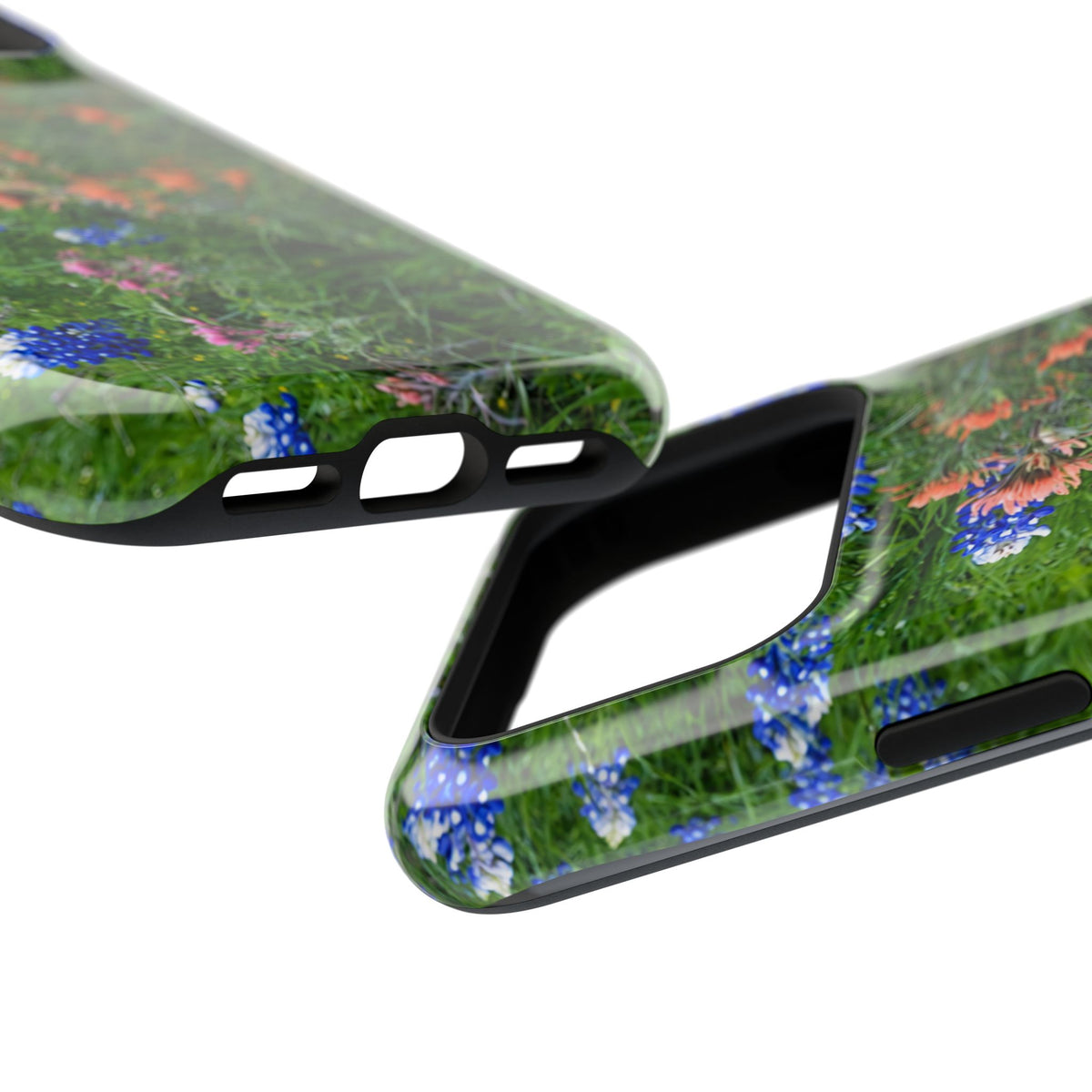 iPhone MagSafe Case | Texas Bluebonnets and Peach Indian Paintbrushes | My Blu Horizon