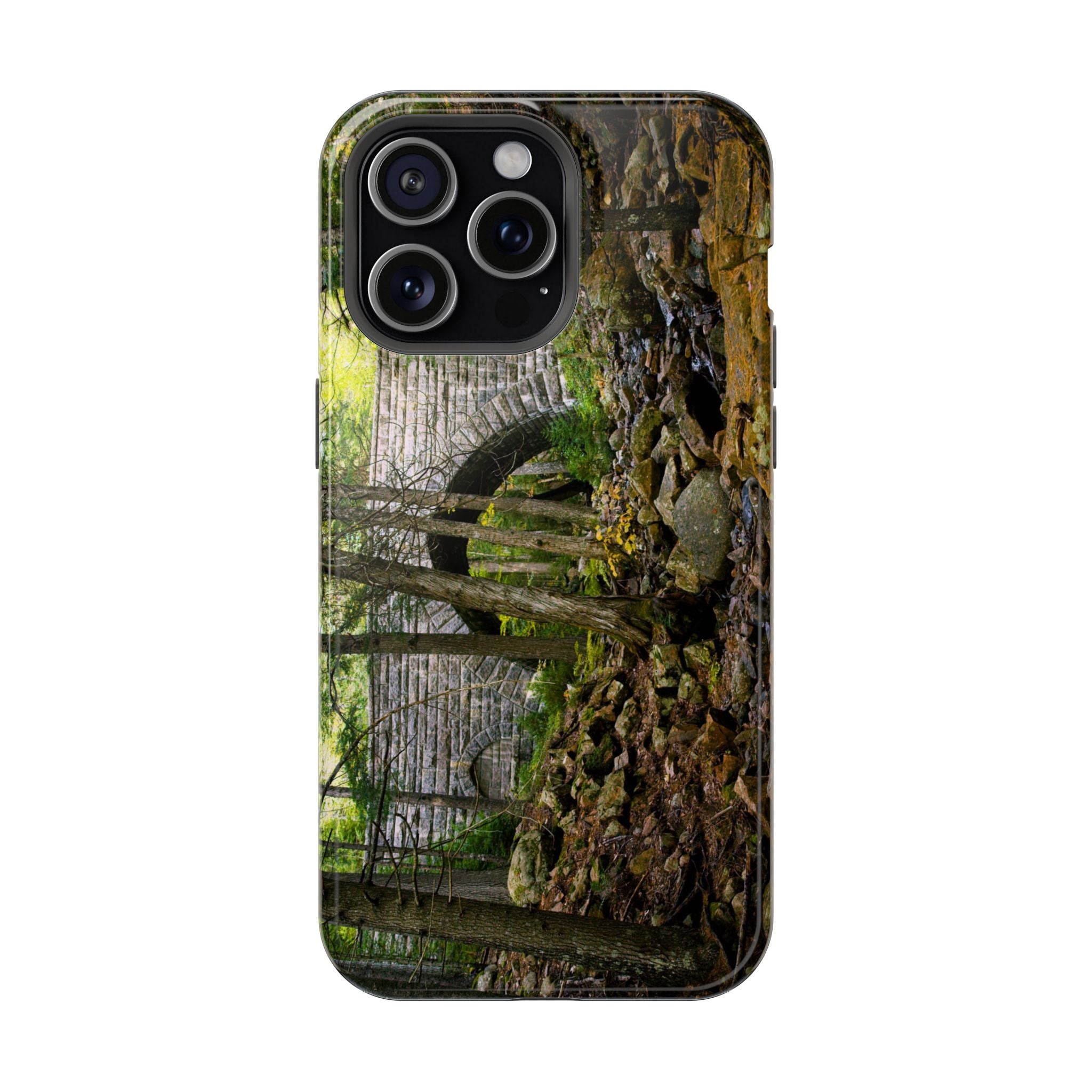 Iphone MagSafe Case - Hemlock Bridge, Acadia - My Blu Horizon