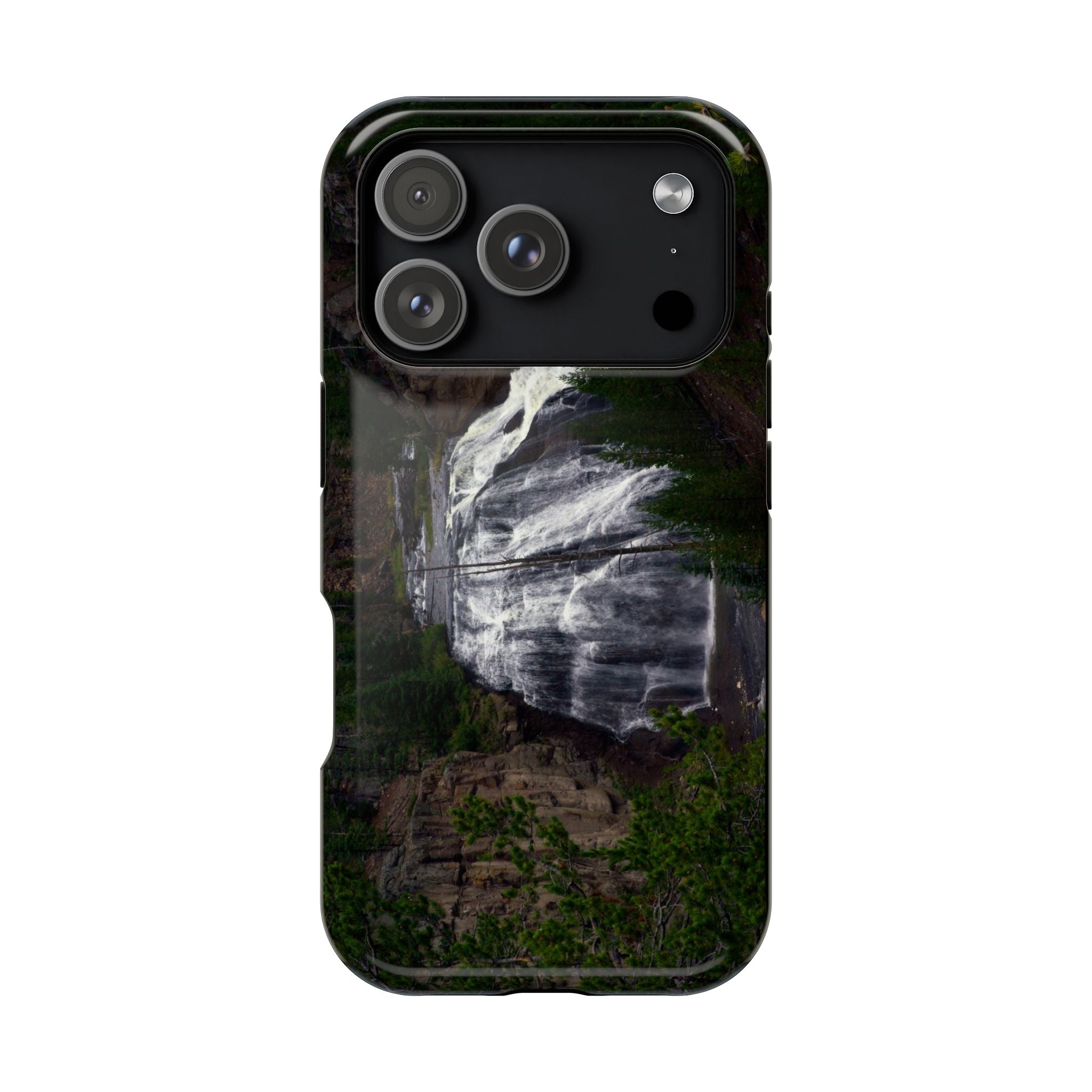 Iphone MagSafe Case - Gibbon Falls, Yellowstone - My Blu Horizon