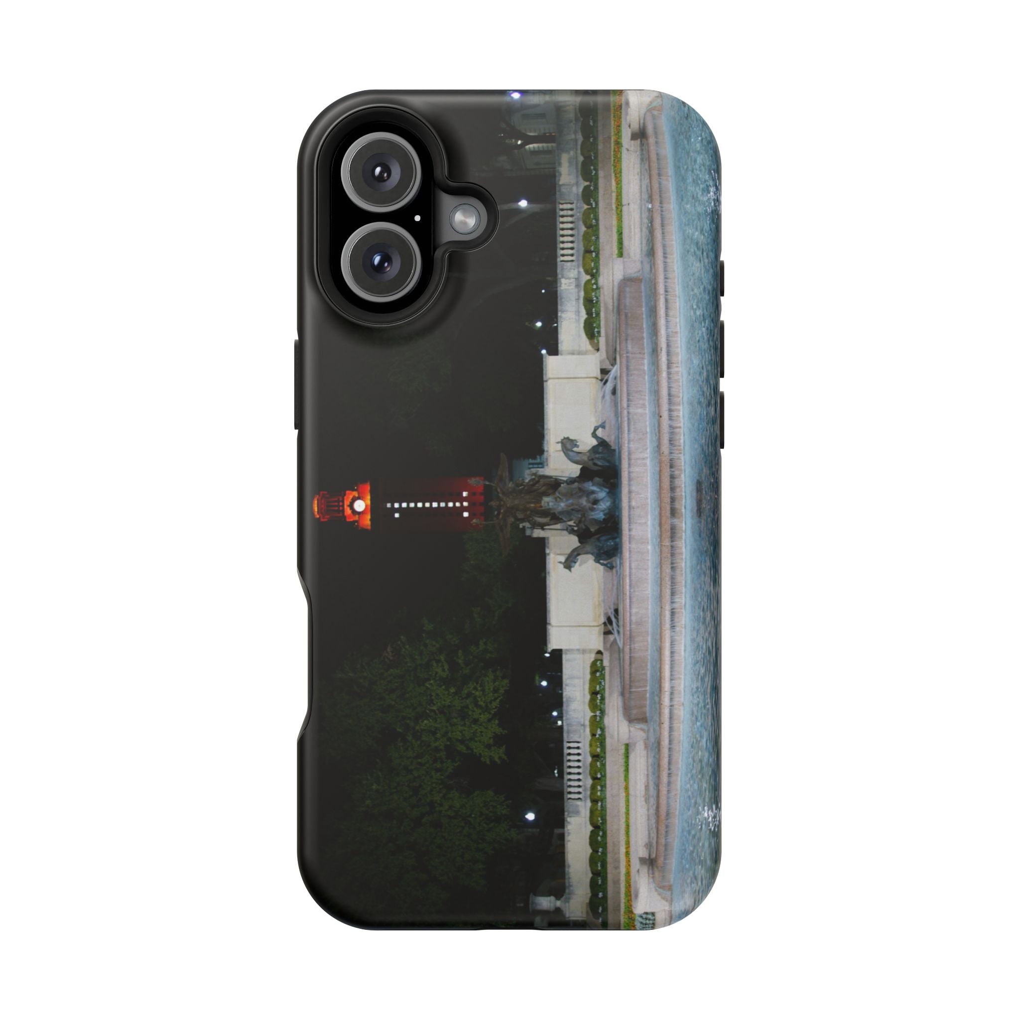 Phone Case - Littlefield Fountain, University of Texas - My Blu Horizon